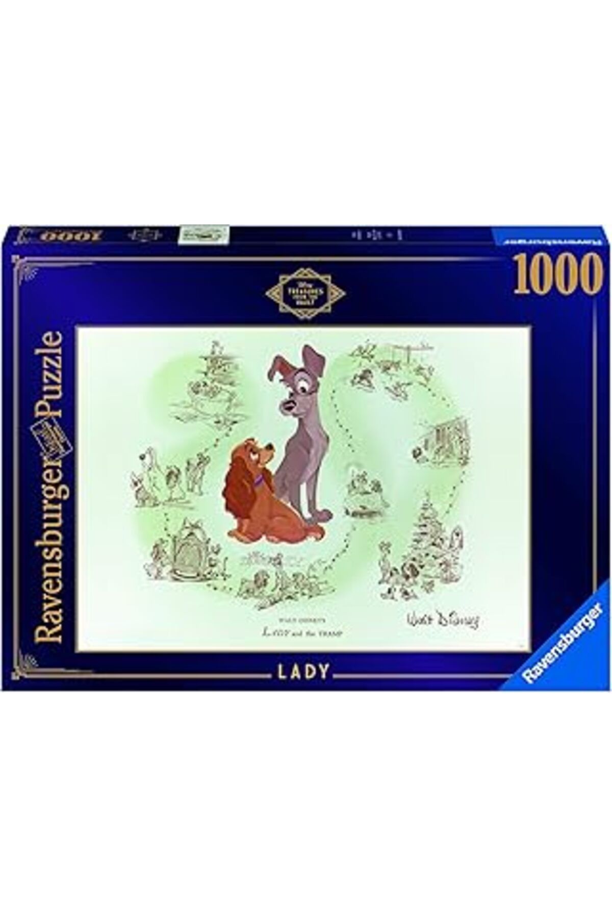 shop Ravensburger 1000P Puz Vaul Lady, Yapboz