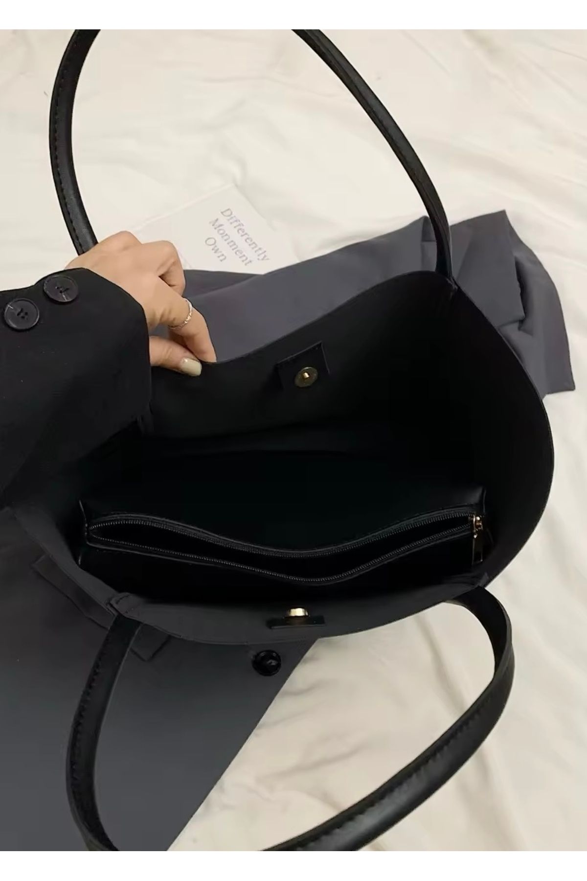 HONEY BAG-Tali̇a Women's Hand, Shoulder and Shoulder Bag with Front Pocket and Puppy 4