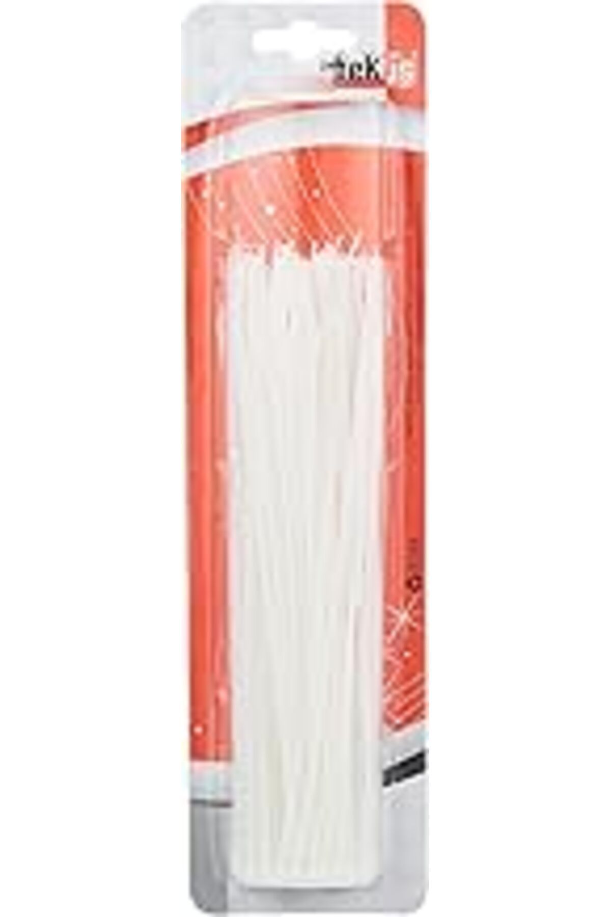 TBSProjects Tek-İş Kablo Bağı 200 X 2.5 Mm 100 Adet Beyaz