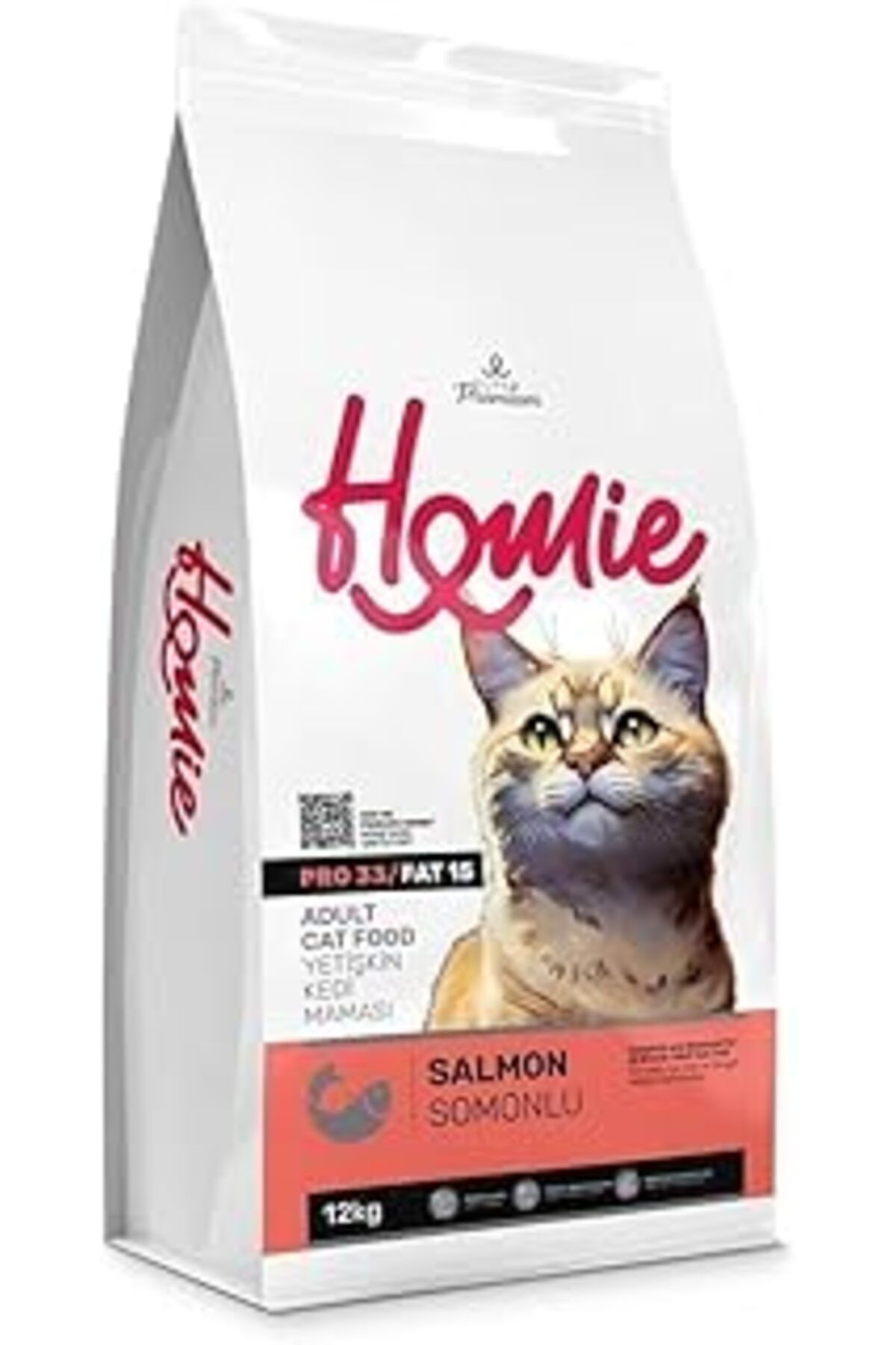 Mu Art Homie Somonlu Yetişkin Maması 12 Kg