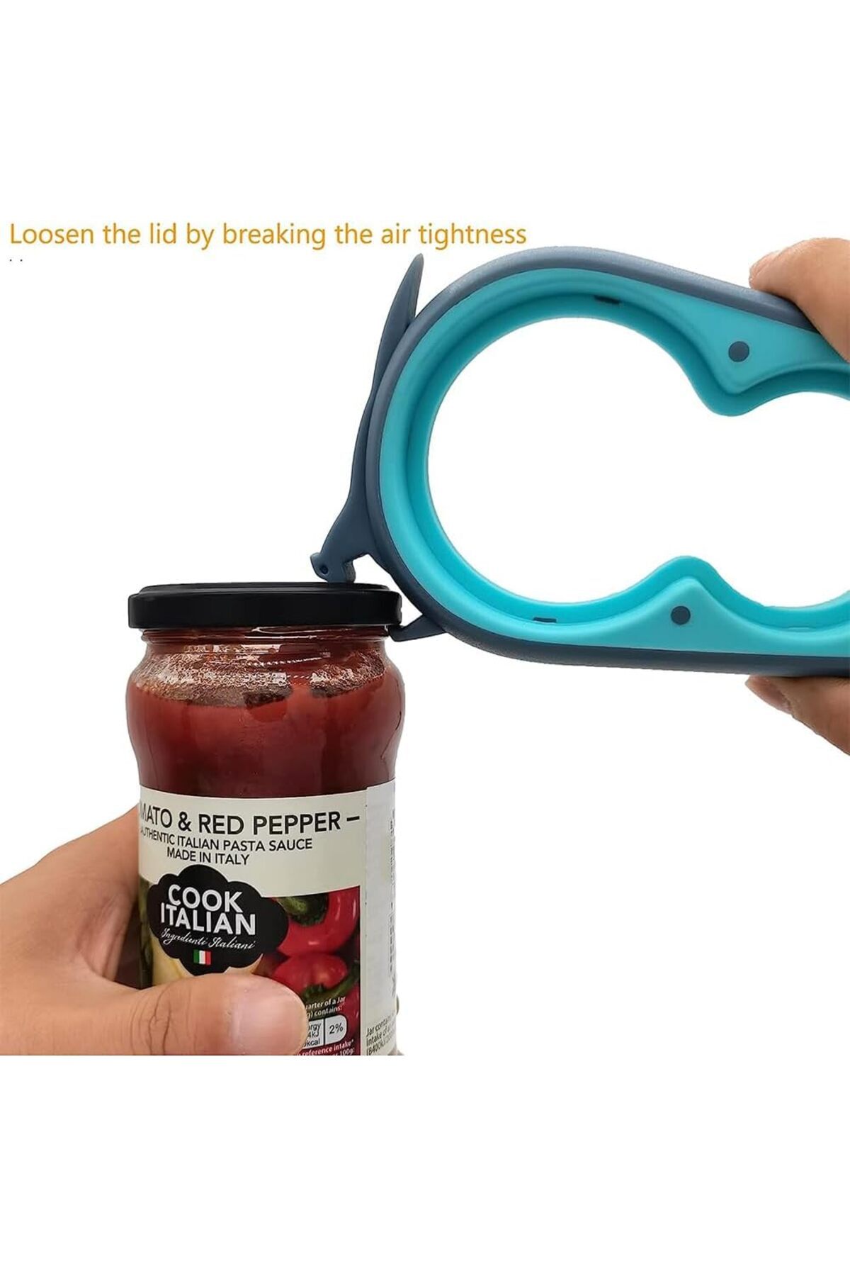 COOYA-Jar Opener Kit, 4 in 1 Jar Opener for Seniors with Arthritis, 5 in 1 Multi-Function Bottle Opener 8