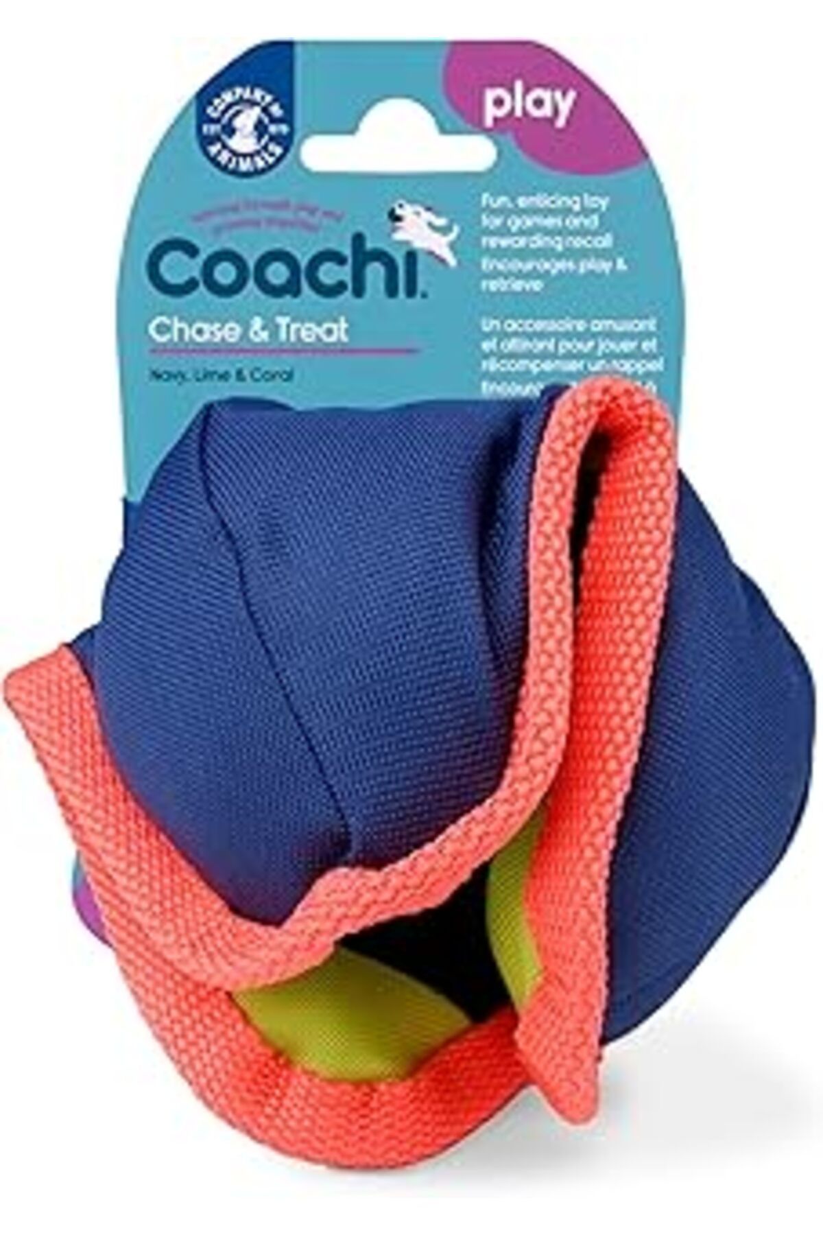 Mu Art Company Of Animals Coachi Chase & Treat - Eğlenceli Bir Zenginleştirme Köpek Oyuncağı, Etkileşimli