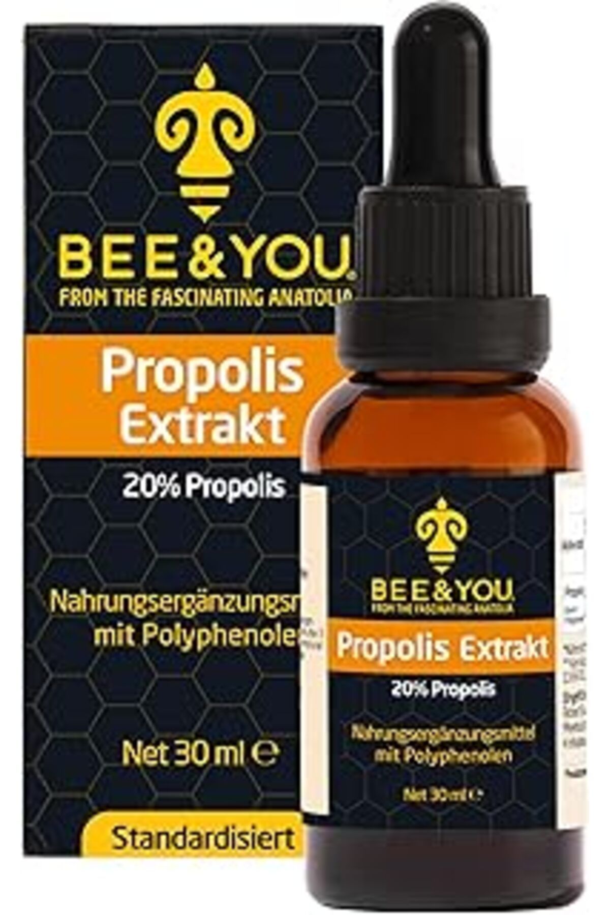 Mu Art Bee & You 20 Propolis Damla Etanol 20Ml