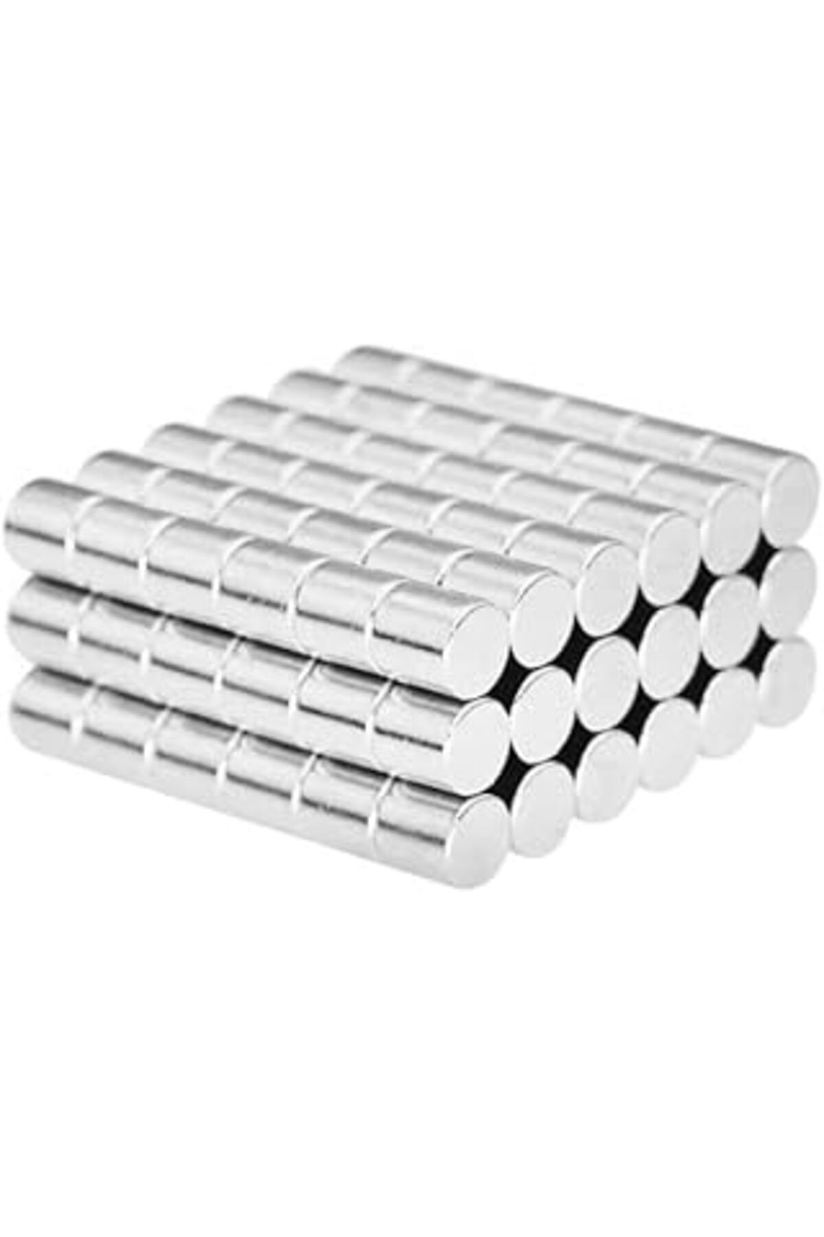 Roses Store Mns Magneteksan Neodyum Mıknatıs Ø5X5 Mm - Yuvarlak Güçlü Mıknatıs 25 Adet