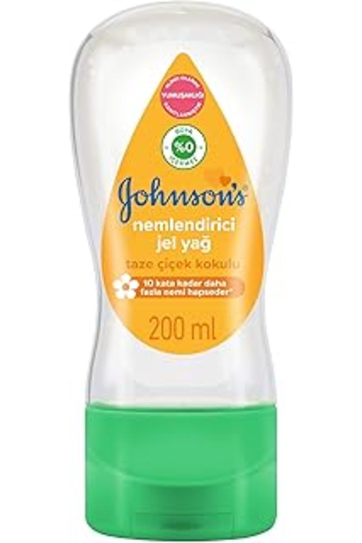 Mu Art Ahşap Johnson’S Nemlendirici Jel Yağ, Taze Çiçek Kokulu, Dermatolojik Olarak Test Edilmiş Nemlendirici Je