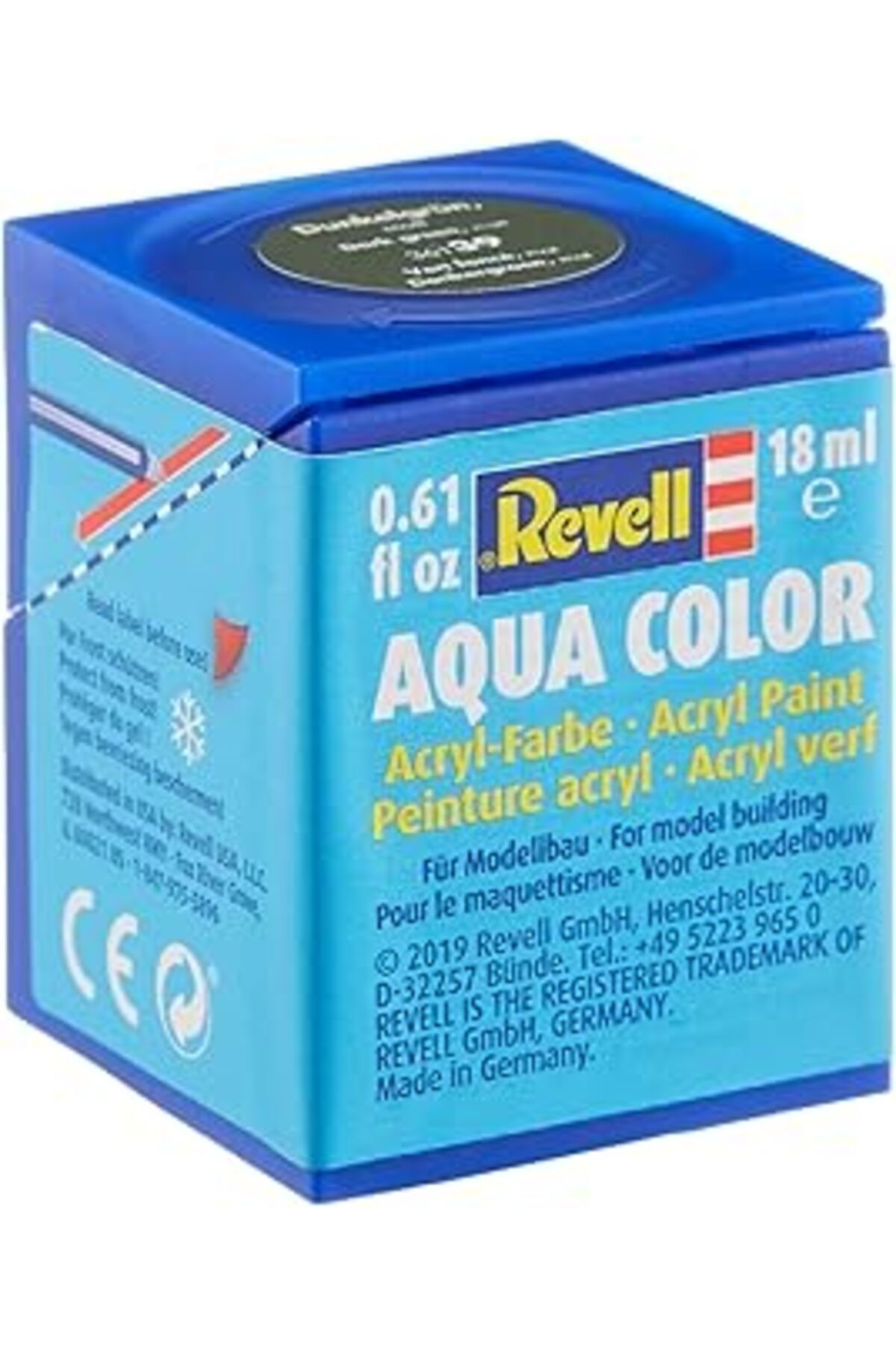 Pazarcan Revell - Su Bazlı Maket Boyası Koyu Yeşil Mat 18 Ml (36139)