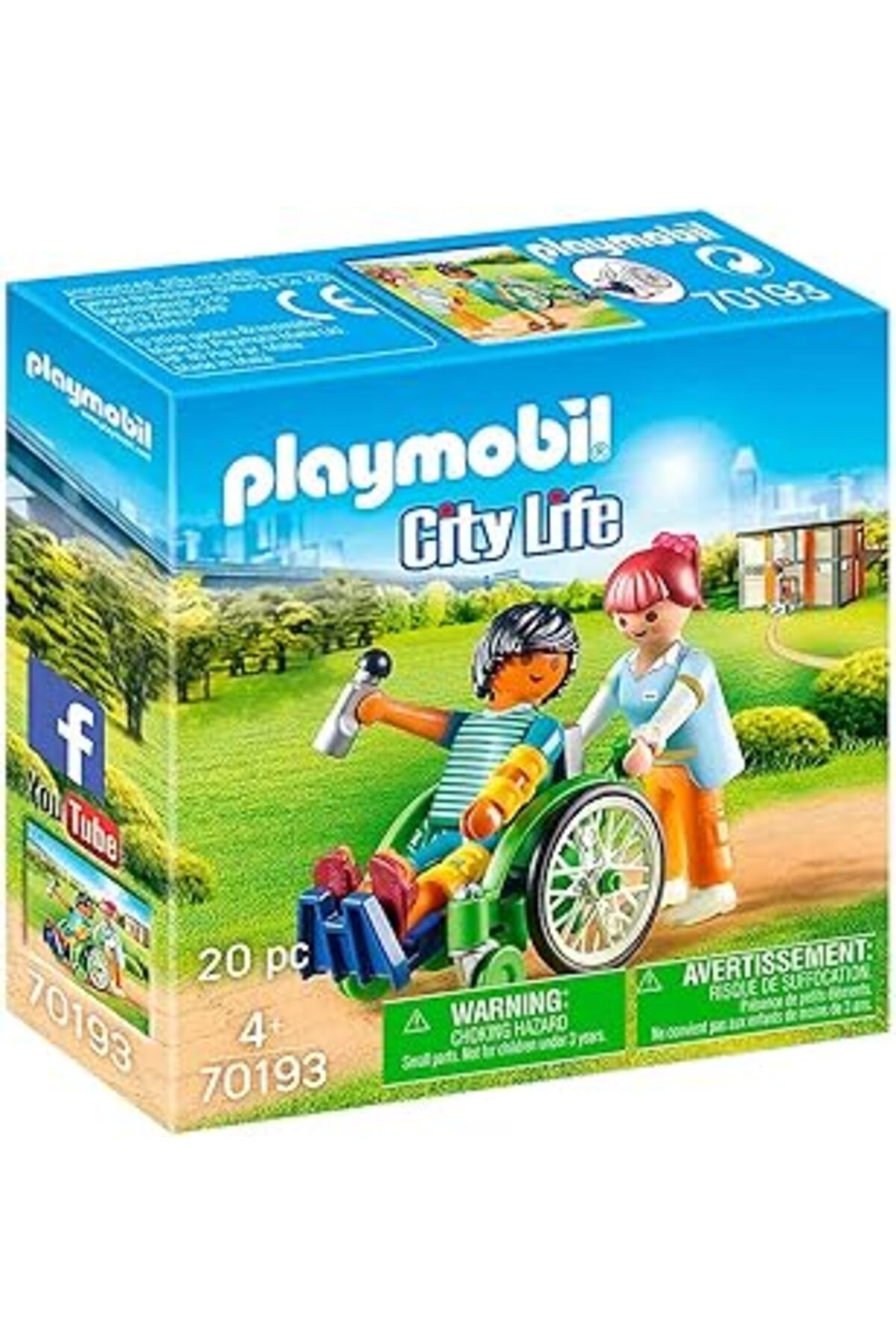 Mu Art City Life 70193 Tekerlekli Sandalyedeki Hasta, Yaşlar 4 Ve Üzeri