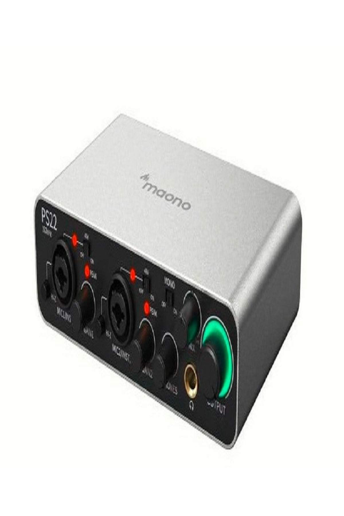 MAONO PS22 ProStudio 2x2 USB Ses Kartı (GRİ) - Fiyatı, Yorumları