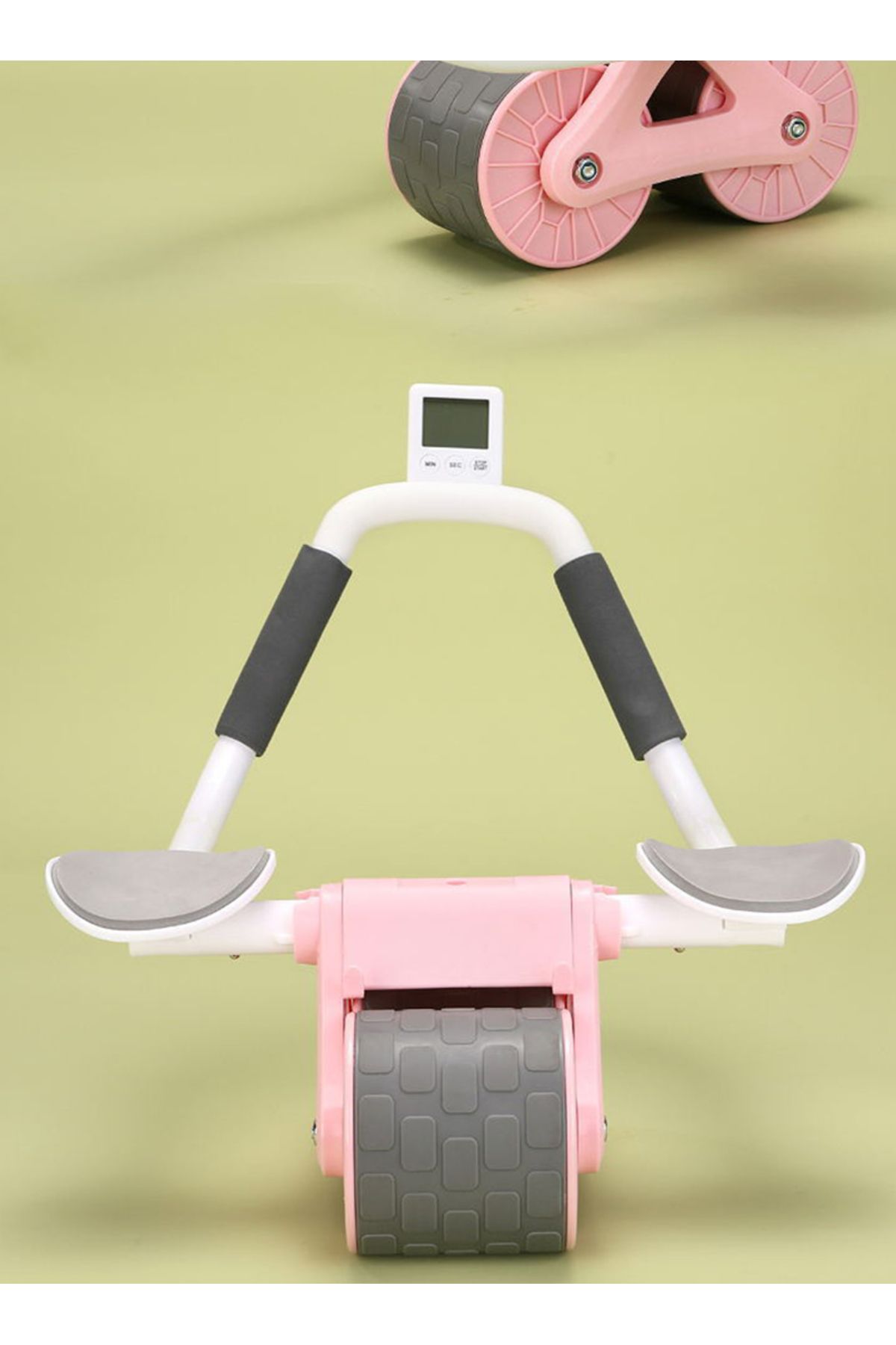 ETG-Multifunctional Abdominal Fitness Wheel, Automatic Rebound Abdominal Curling Wheel 3