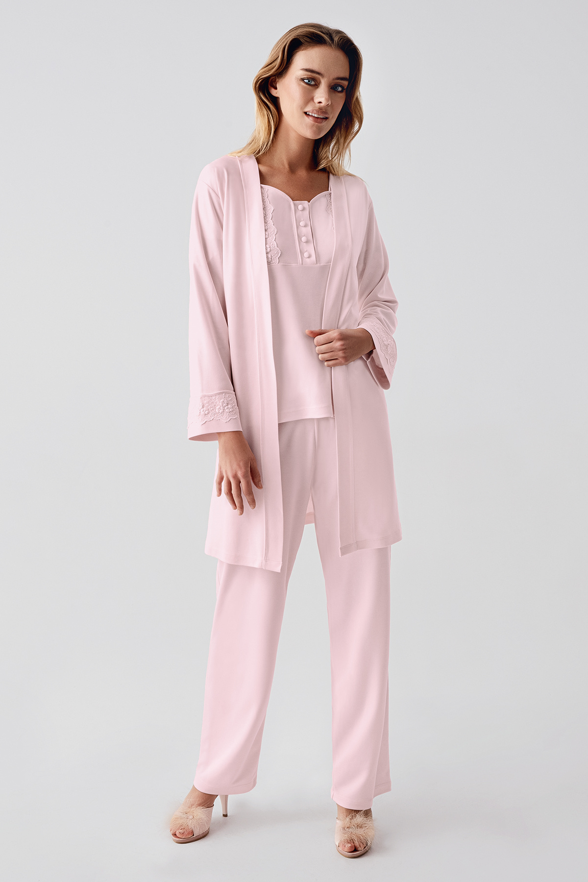 PERİN 321- 3'LÜ PENYE  GECELİK TAKIMI