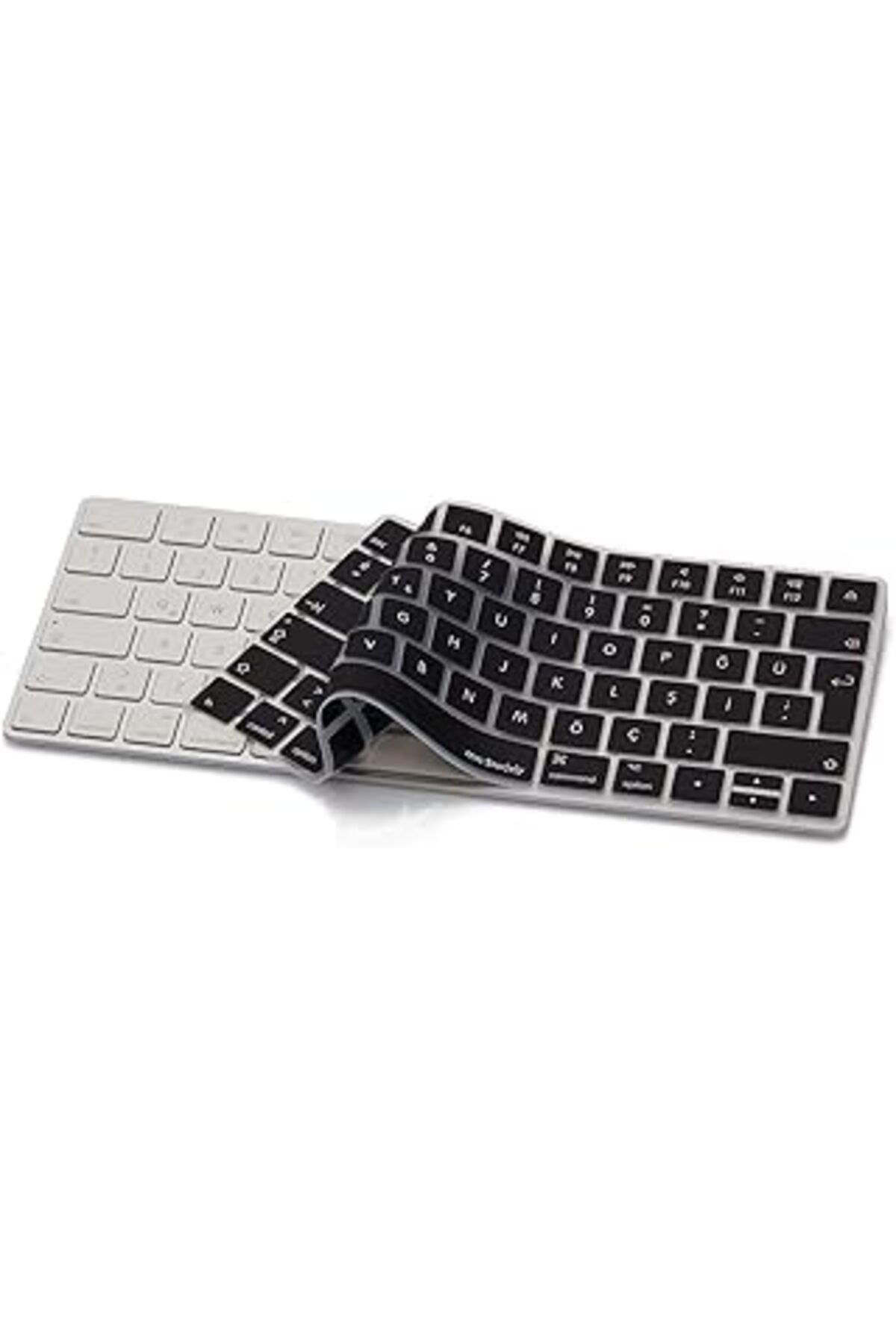 karadağsb Mcstorey Apple Magic Keyboard-2 Klavye Koruyucu Türkçe Q Baskı A1644 Modeli Ile Uyumlu Siyah