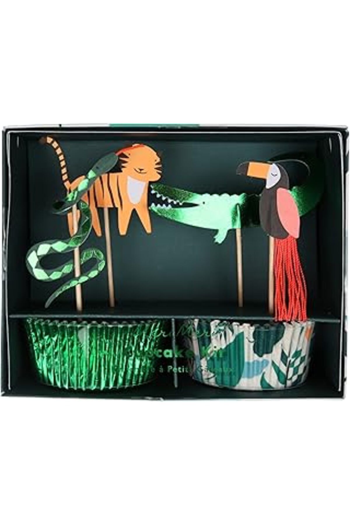 NETWORK ART Meri Meri Go Wild Cupcake Kit Vahşi Doğa Cupcake Kit