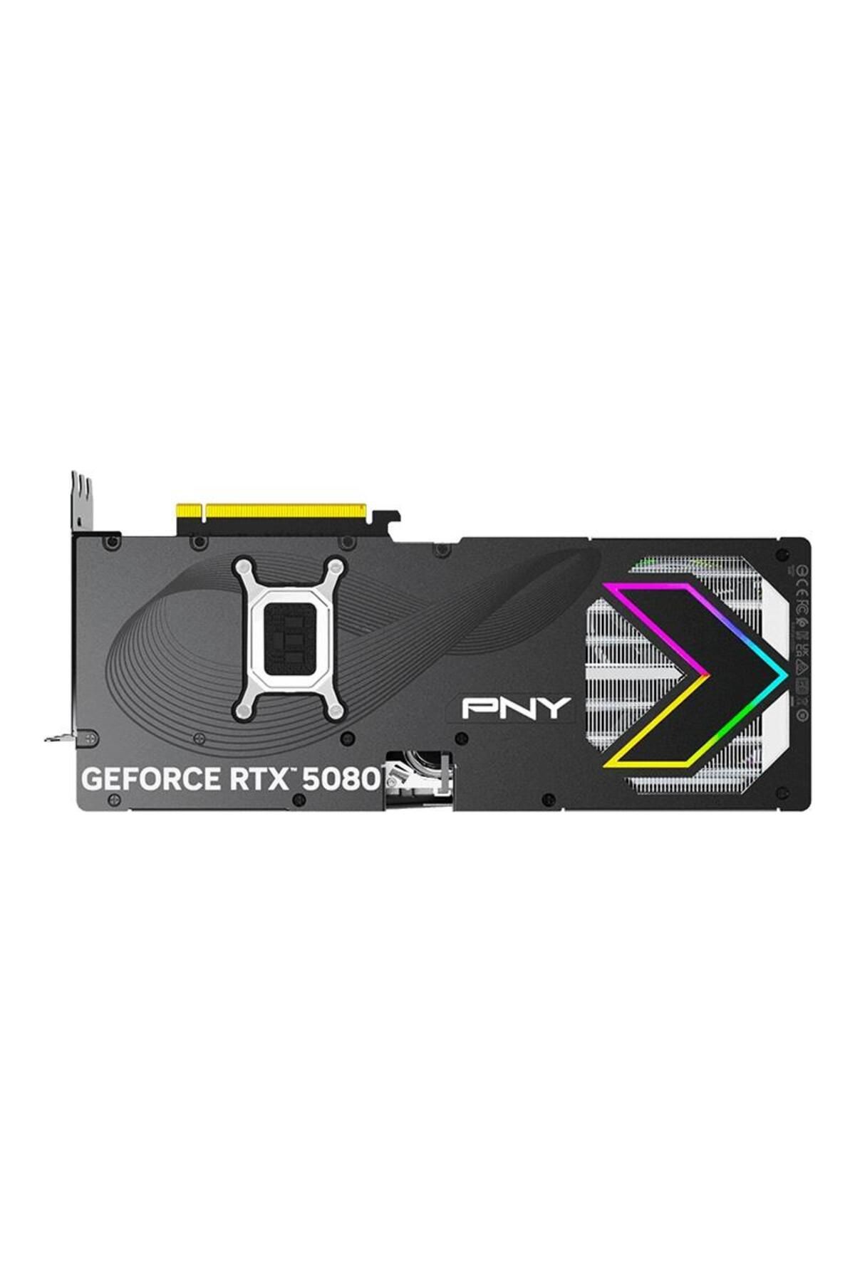 PNY-Geforce Rtx 5080 Argb 16Gb Overclocked Gddr7 256Bit Gaming Graphics Card 3