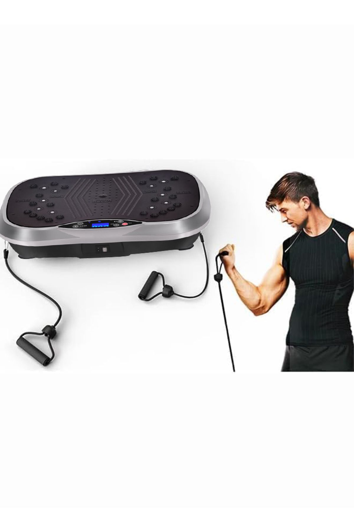 ETG-Compact Vibration Plate Exercise Machine, Mini Full Body Vibration Platform Exercise Machin 2