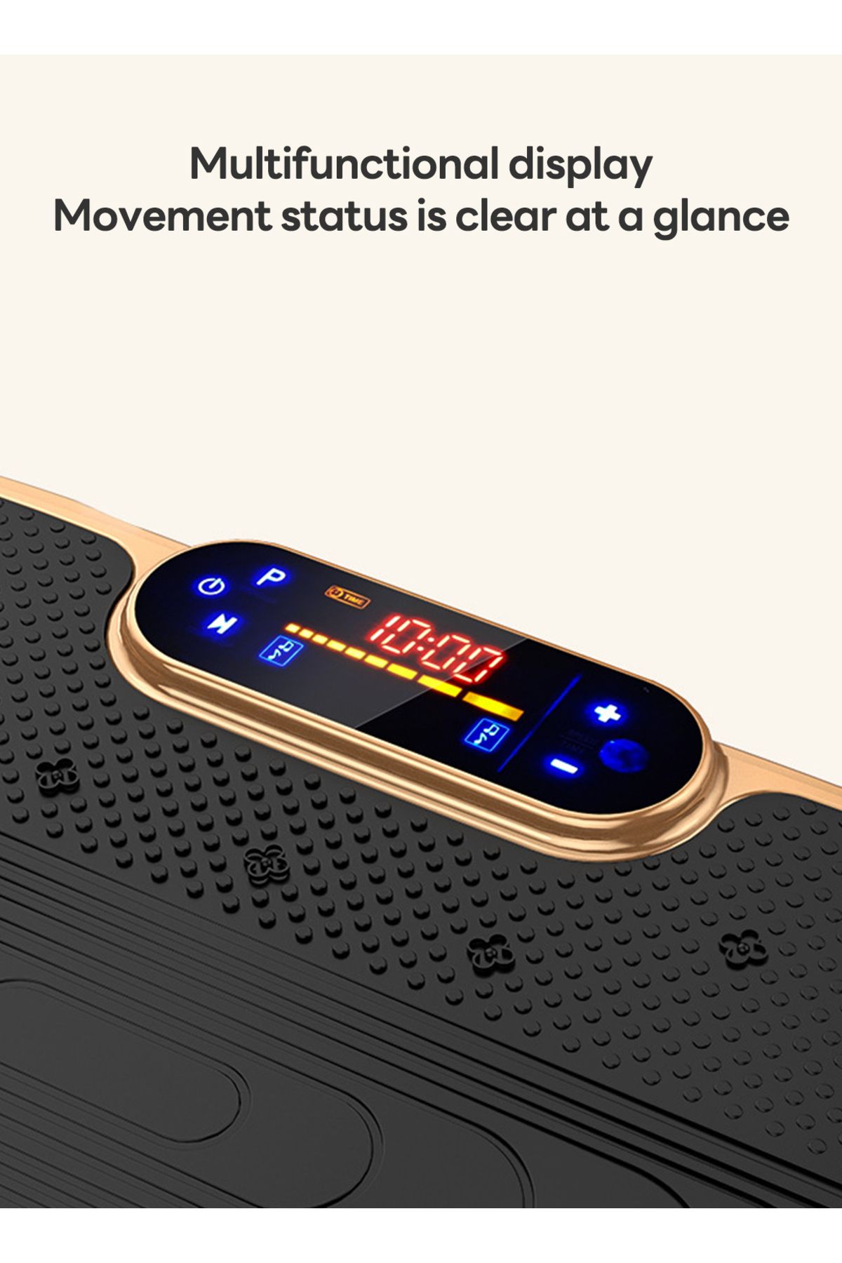 ETG-Vibration Plate Exercise Machine - Whole Body Workout Vibrate Fitness Platform with LCD Display 6