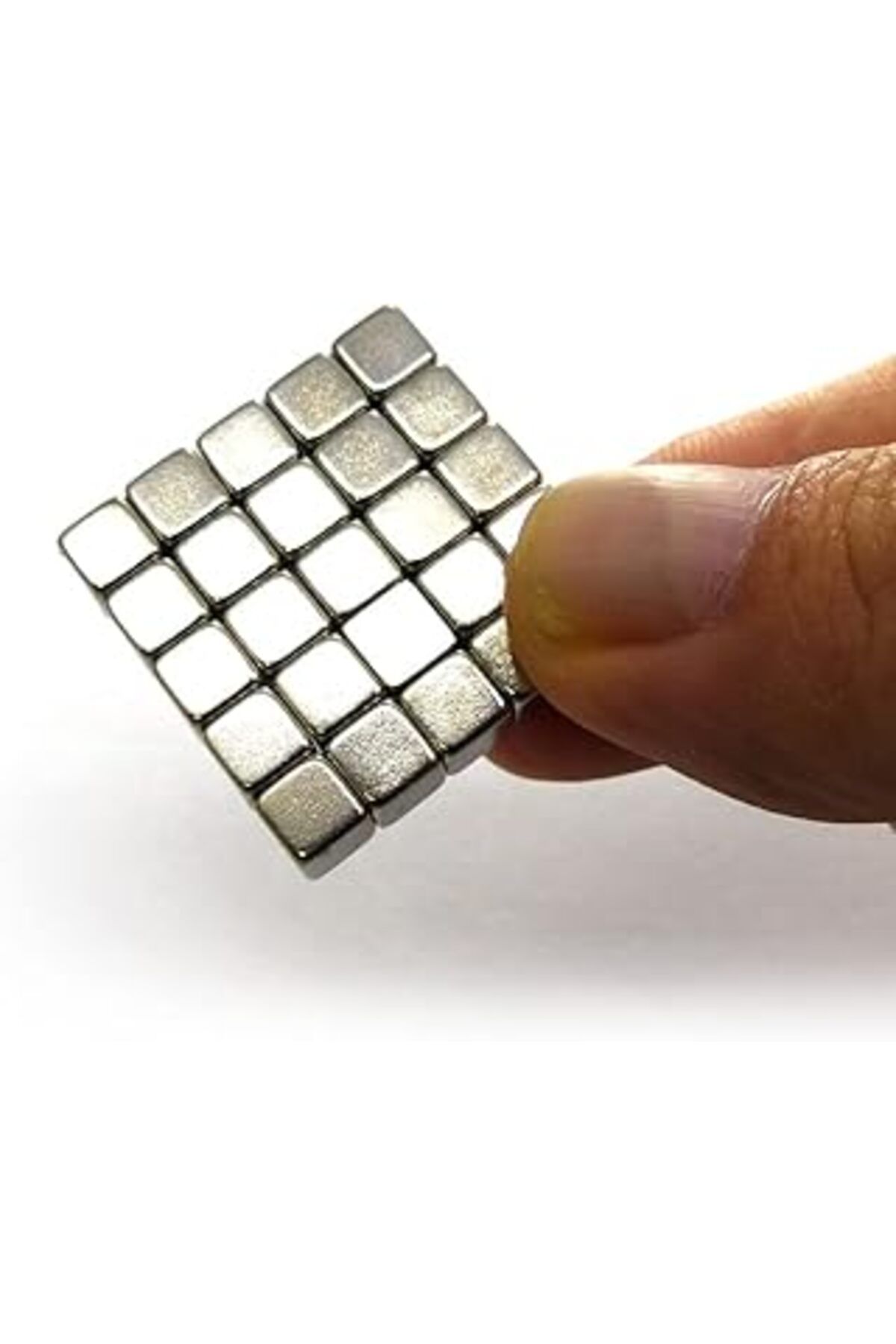 NETWORK ART hdg 50 Adet 5x5x5 mm Sihirli Manyetik Küp Neodyum Mıknatıs Güçlü Çekim