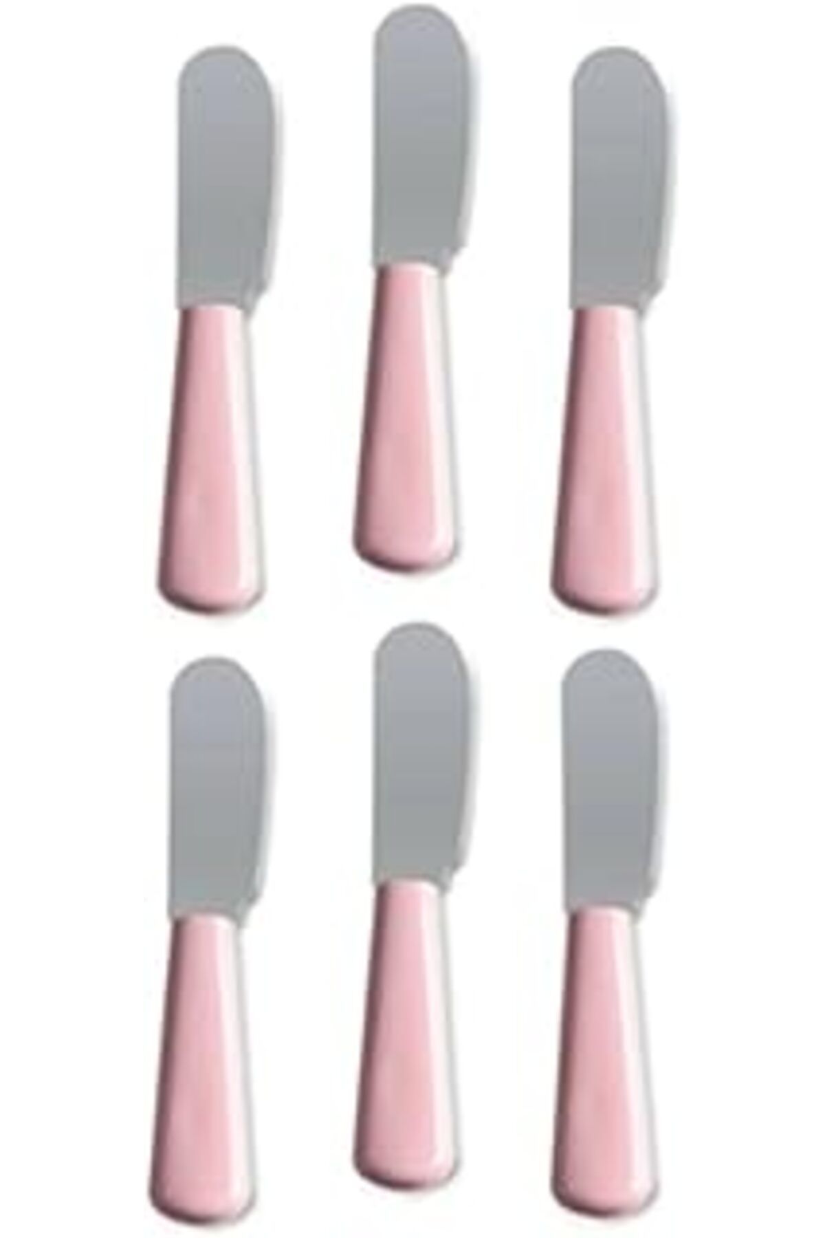 Mu Art Ahşap Kahvaltı Bıçağı 6'Lı Set - Mini Bal, Reçel, Çikolata, Peynir Ve Tereyağı Bıçakları, Şık Ve Fonksiyo