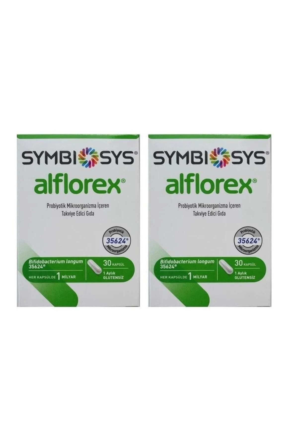 Alflorex-Symbiosys Probiotic - 30 Capsules 2 Boxes 1