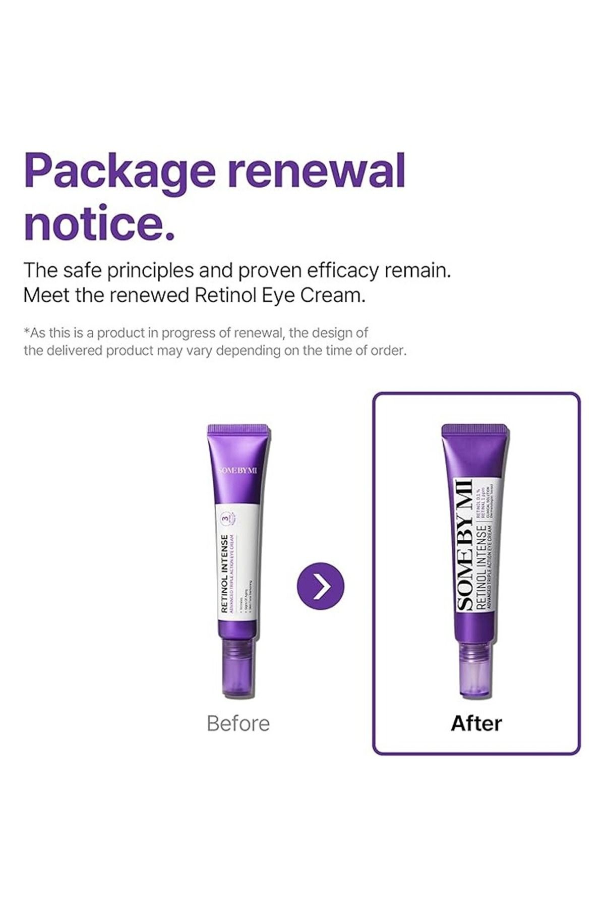 Some By Mi-Korean Retinol Intense Advanced Triple Action Eye Cream - 30ml 2
