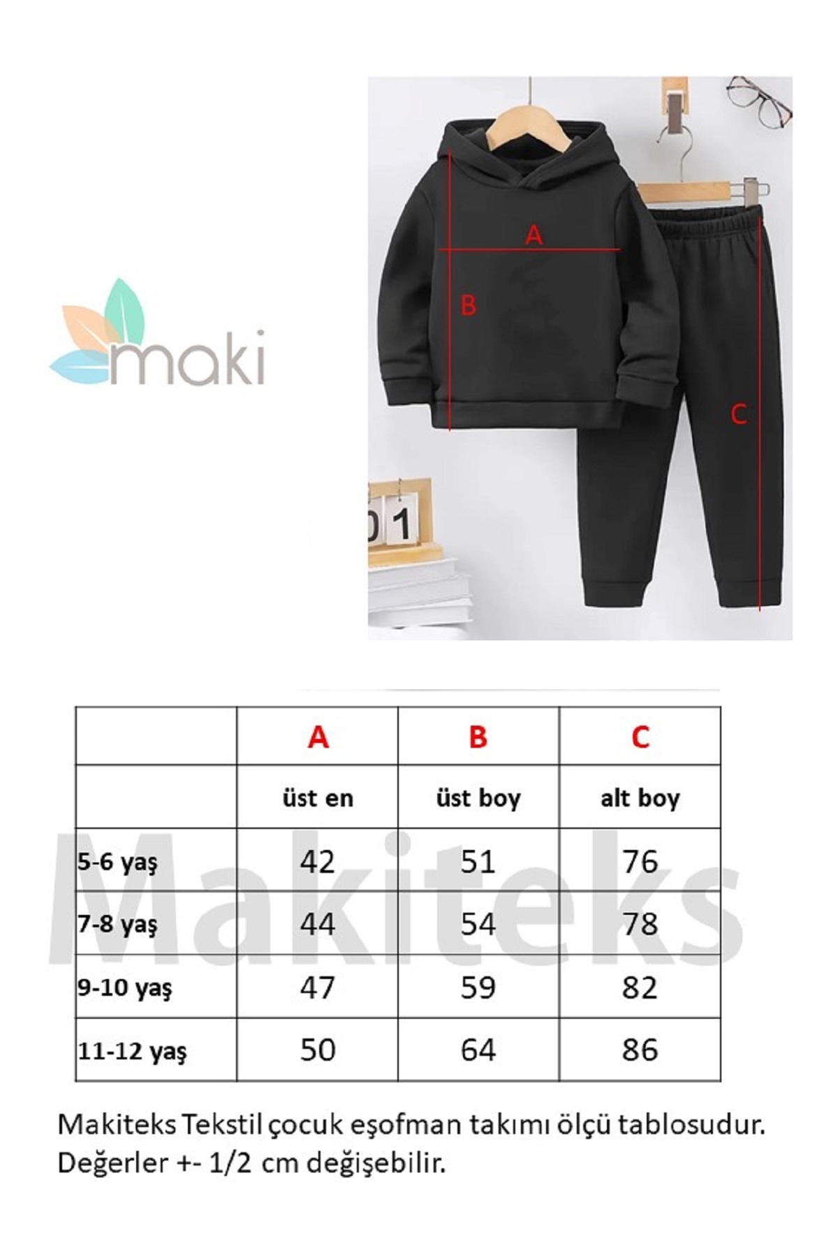 makiteks-Χειμερινή φόρμα Unisex Spider 5-12 ετών Φόρμα για κορίτσια και αγόρια 3
