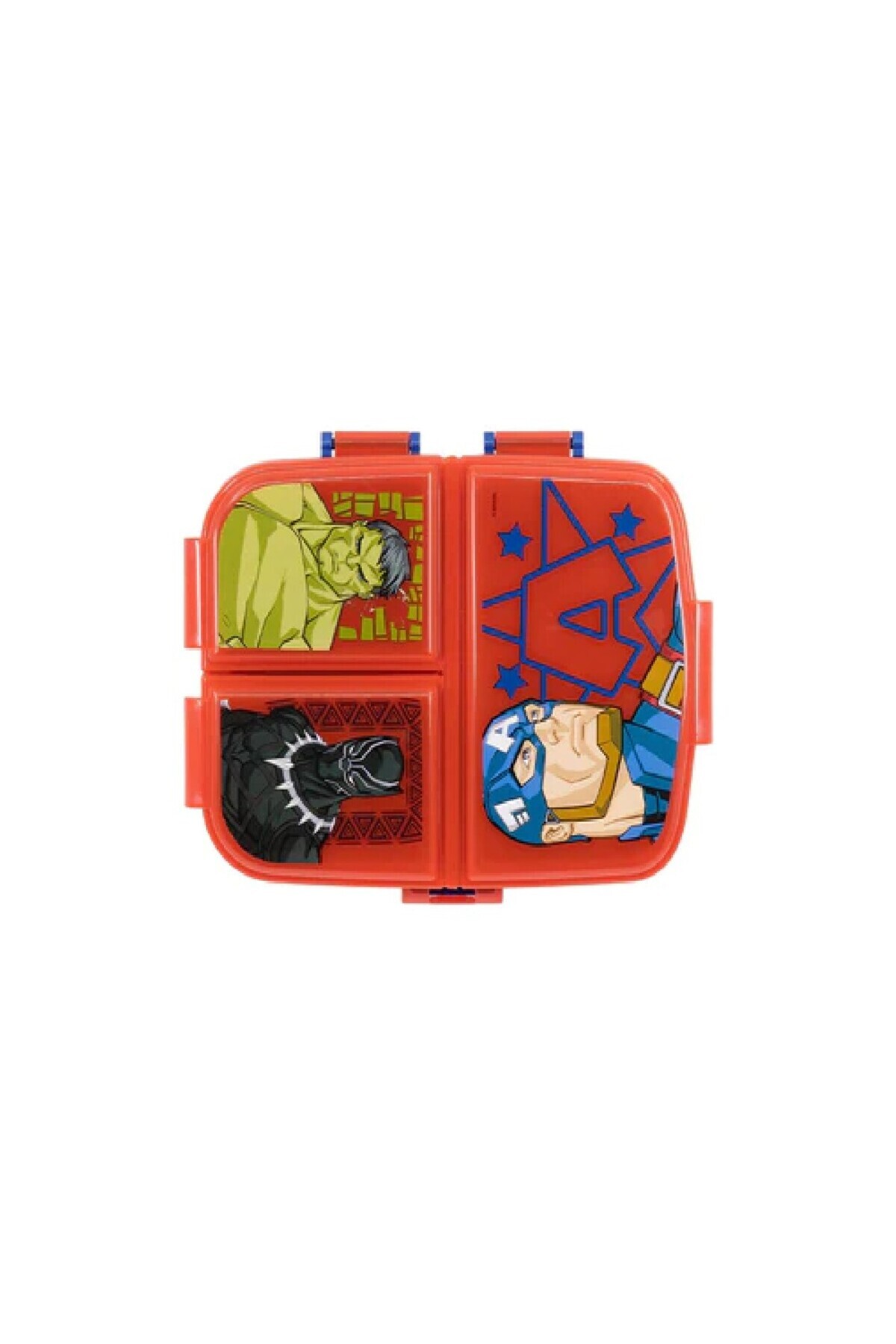 Stor-XL Multi Compartment Rectangular Sandwich Box Avengers Invincible Force 2