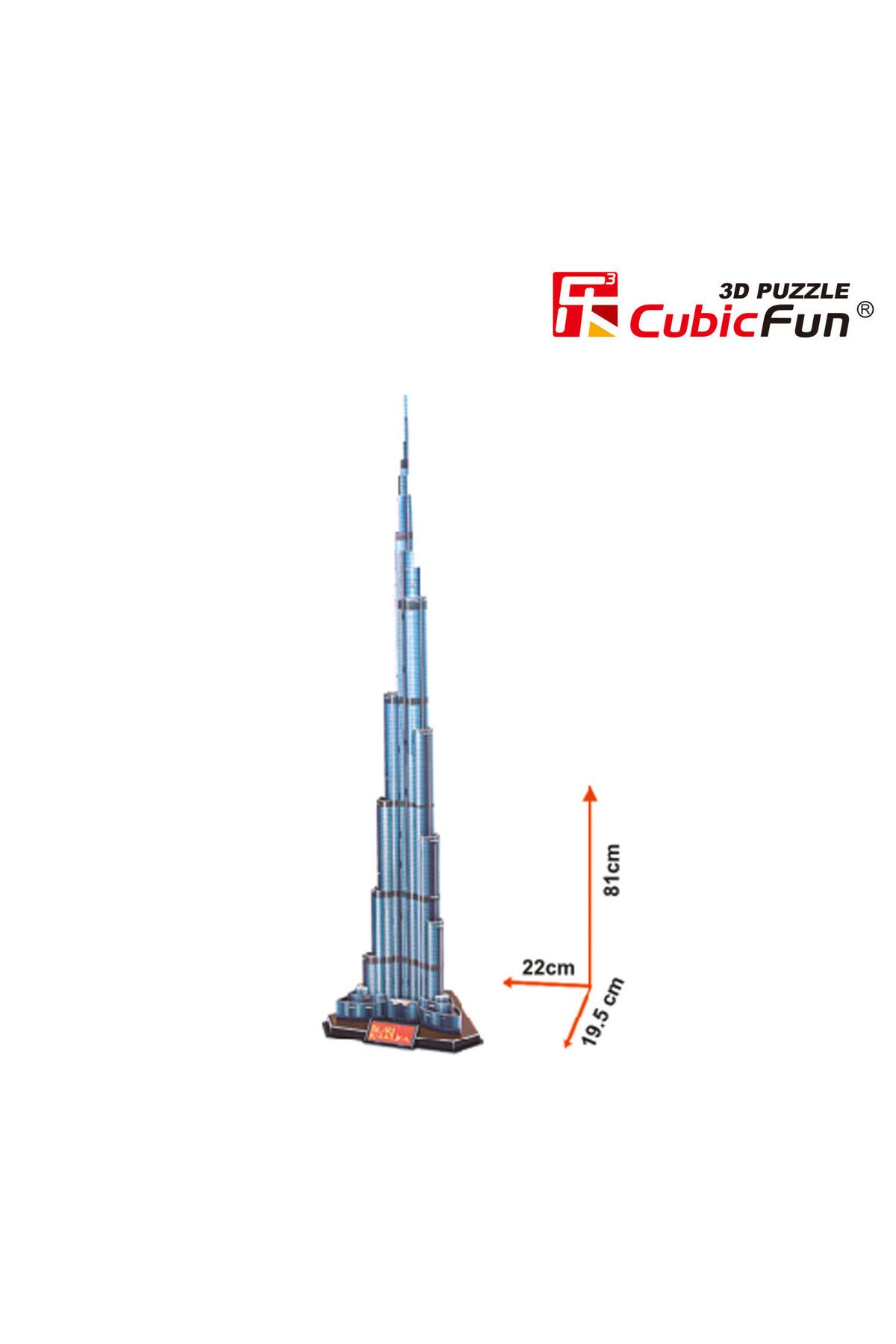 Cubic Fun-3D Puzzle Burj Khalifa- 92 Pieces 3