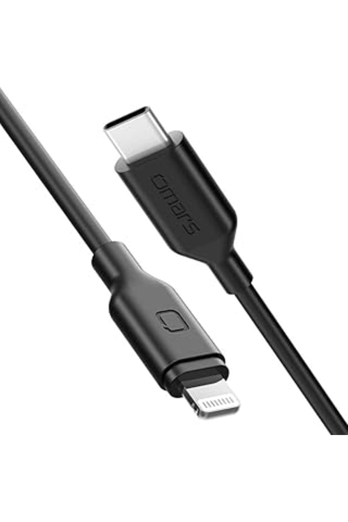 Pİ GLOBAL Novoo Omars Type-C To Iphone Mfi Lightning Hızlı Şarj Ve Data Kablosu Siyah 1 Metre