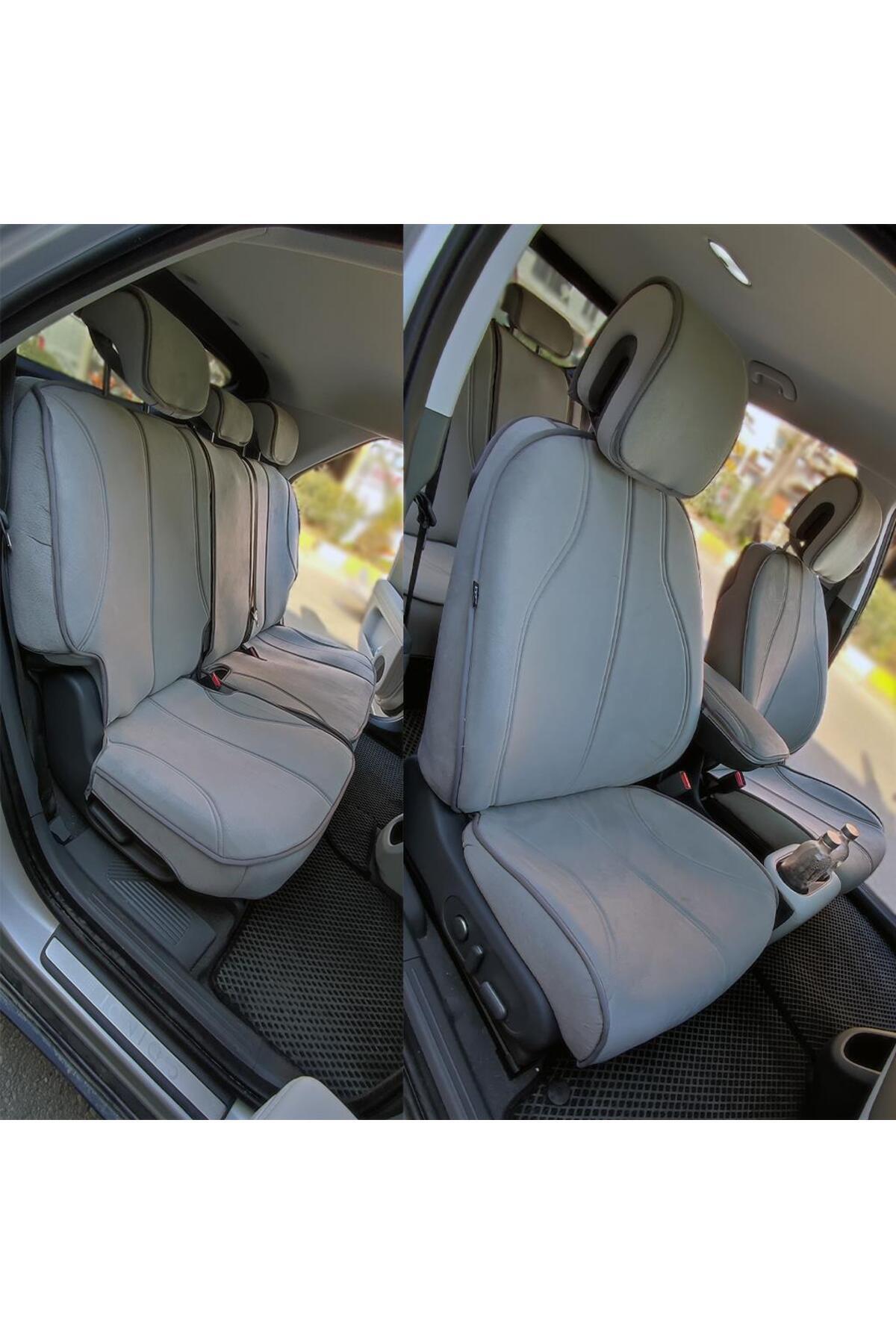 Bod Hyundai IONIQ 5 Oto Koltuk Koruyucu Kılıf Marin Serisi Gri ioniq 5 fotoğrafı 3 (önizleme)