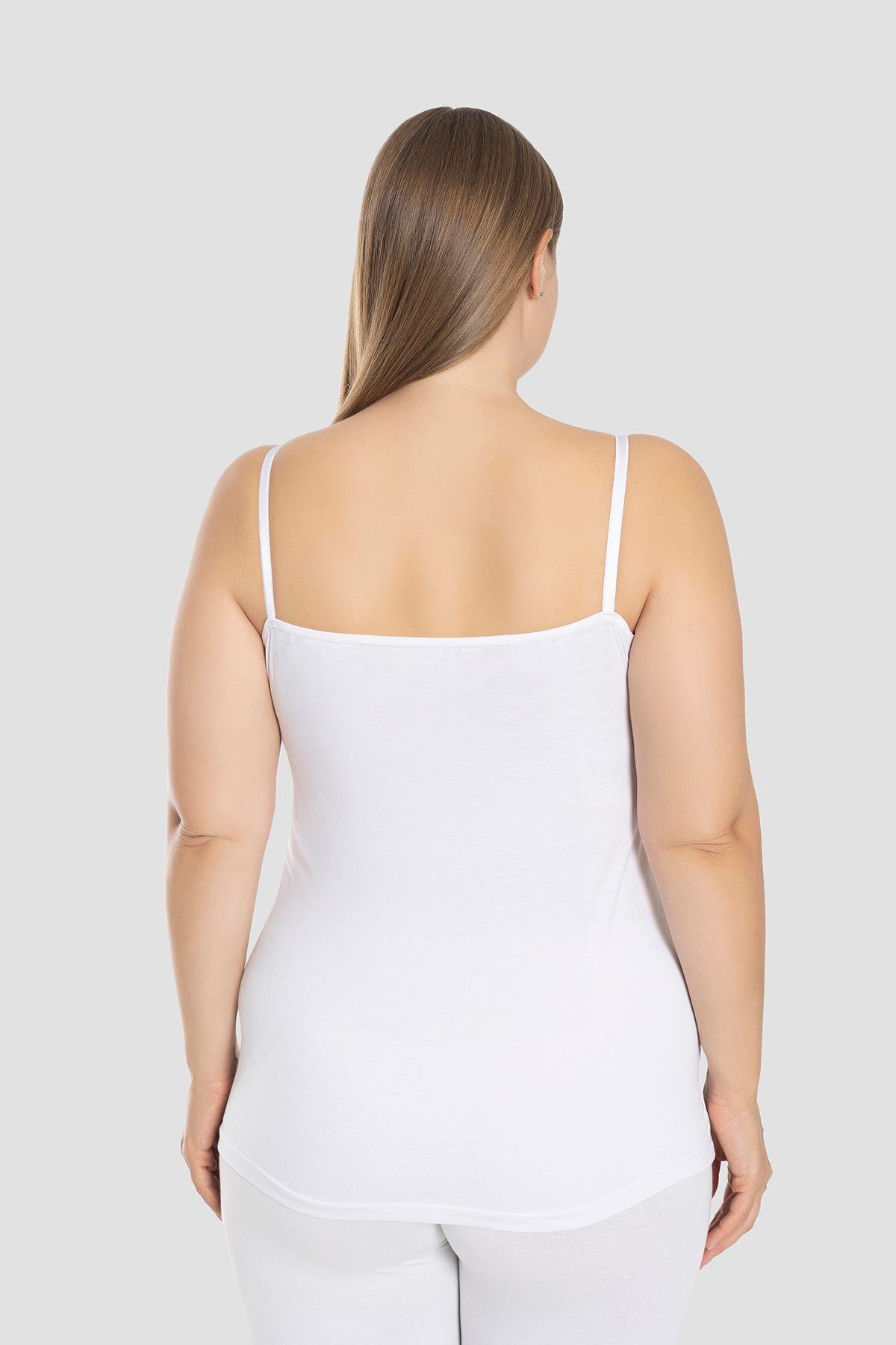 Arma Yıldız 3 Adet Emzirme Atleti Pamuklu Likralı Beyaz Siyah Ten fotoğrafı 7 (önizleme)