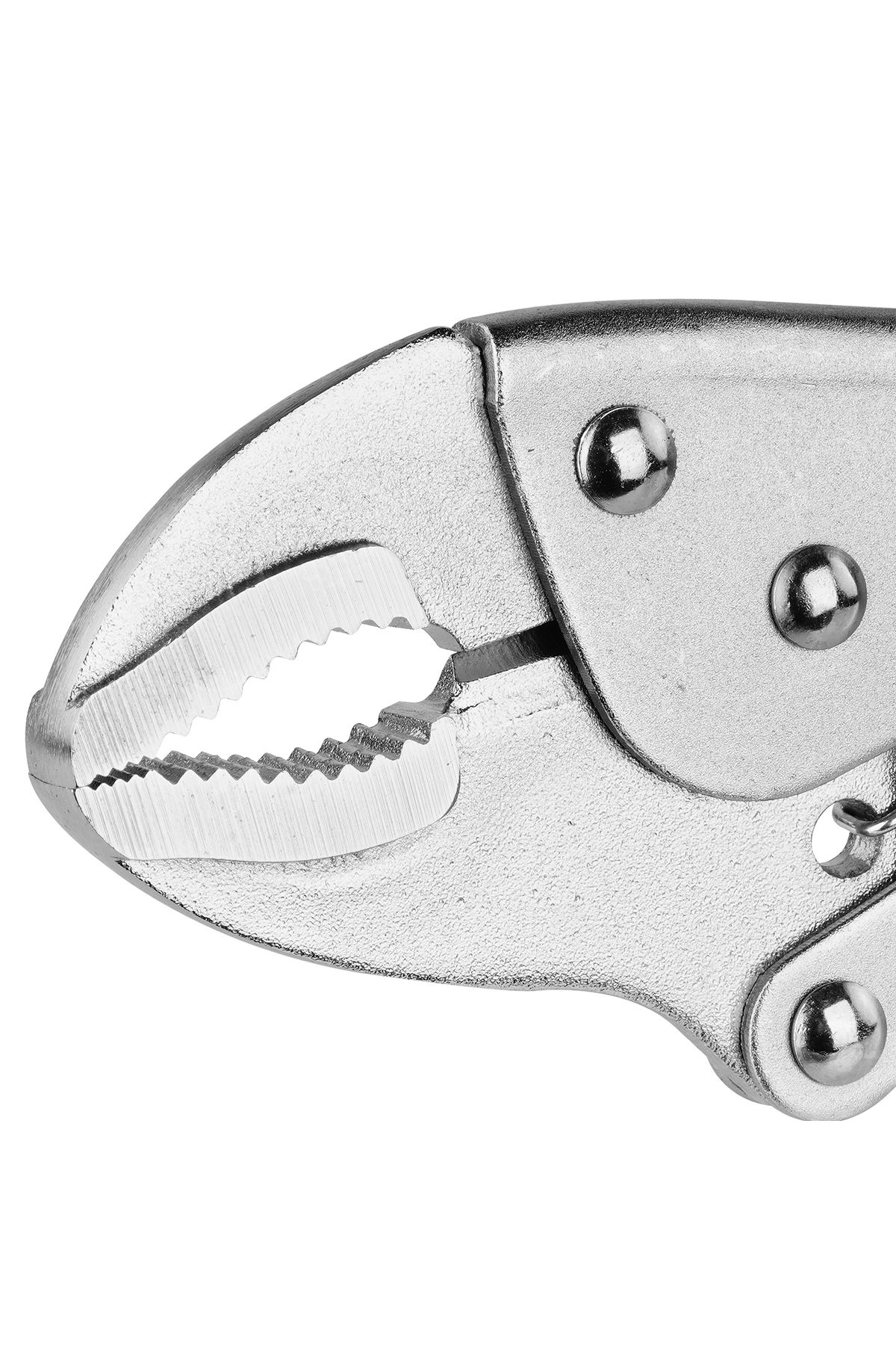 TOTAL-7-inch Curved Jaw Locking Pliers with Wire Cutter – Heavy-Duty, Adjustable Grip 3