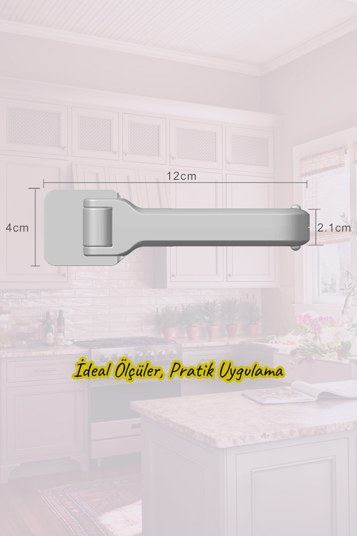 AGUBUGU BABY - Güçlü Beyaz Eşya, Dolap ve Çekmece Kapağı Kilidi fotoğrafı 4 (önizleme)