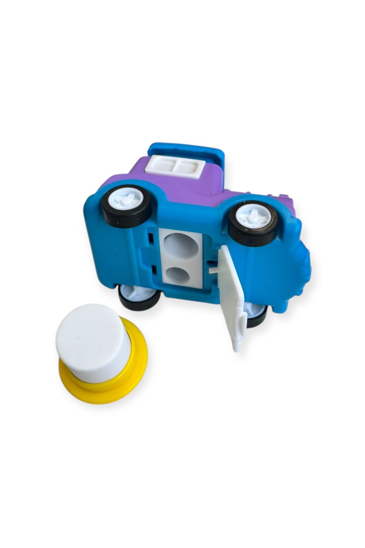Polin-Cute Train Double Blade Pencil Sharpener with Eraser 3