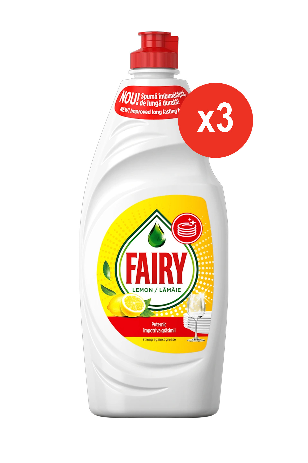 Fairy Detergent Lichid Vase 750ml Lamaie X 3