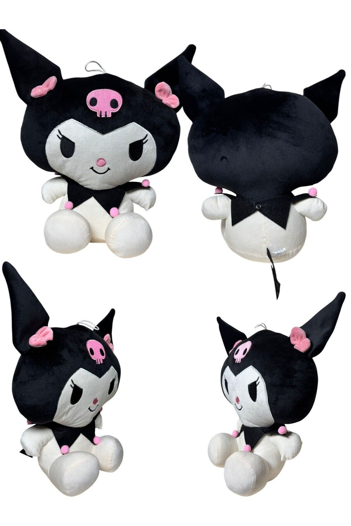 tmtoysandmore-35 cm Large Size Cute Black Kuromi Plush Toy - Soft Soft 2