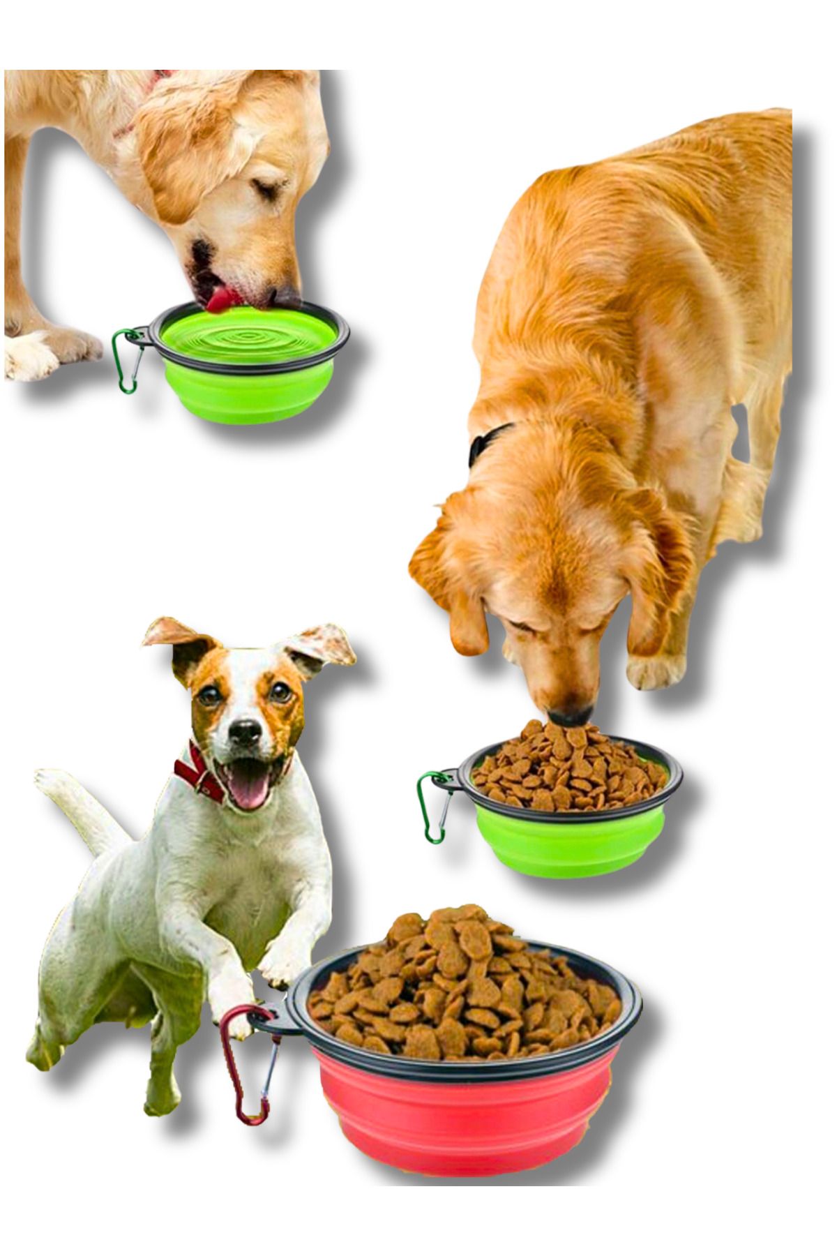 Patili Avm-Collapsible Water Container - Practical Portable for Cat and Dog Traveling over 4