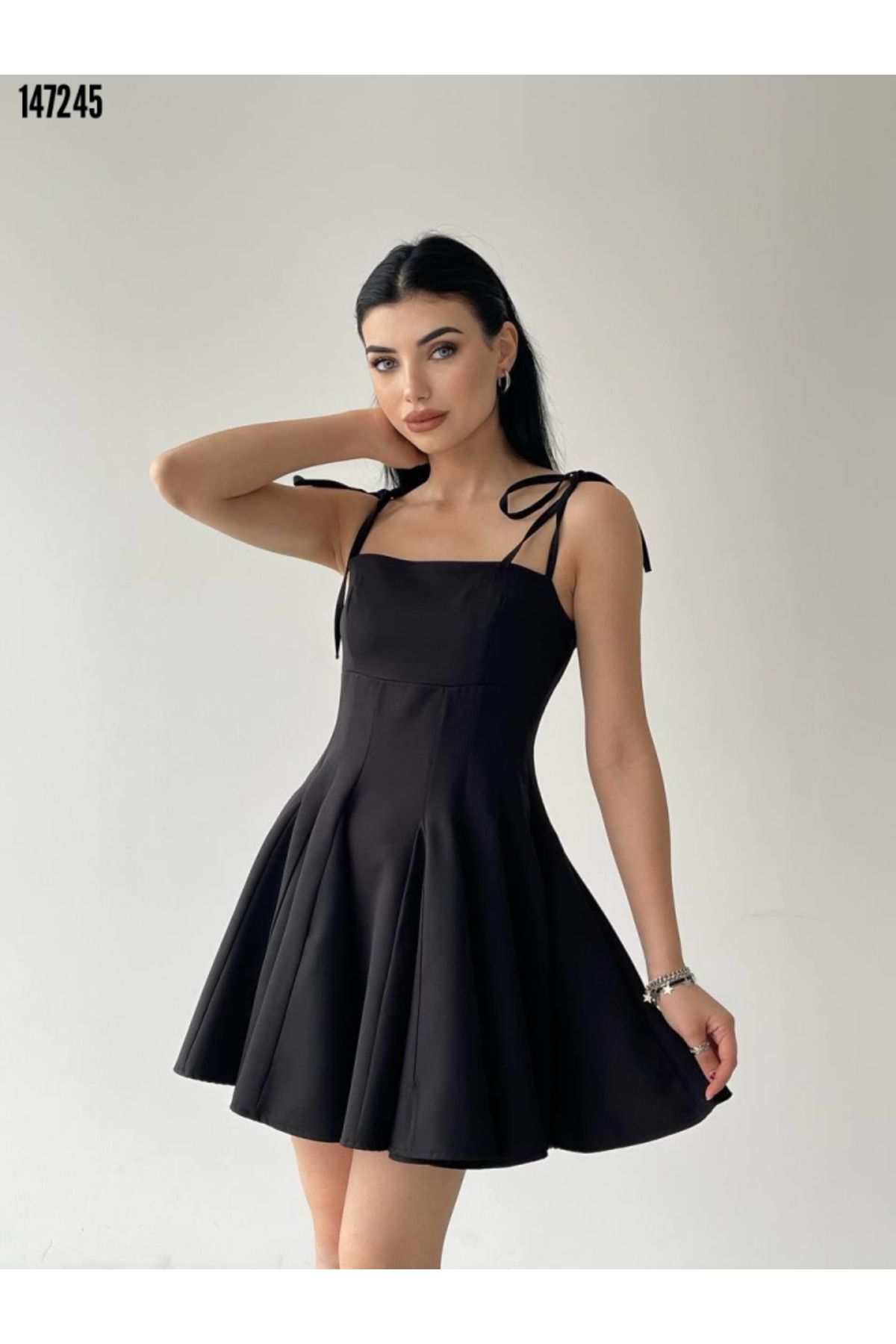 BZ Boutique-Strappy Mini Clara Dress 2