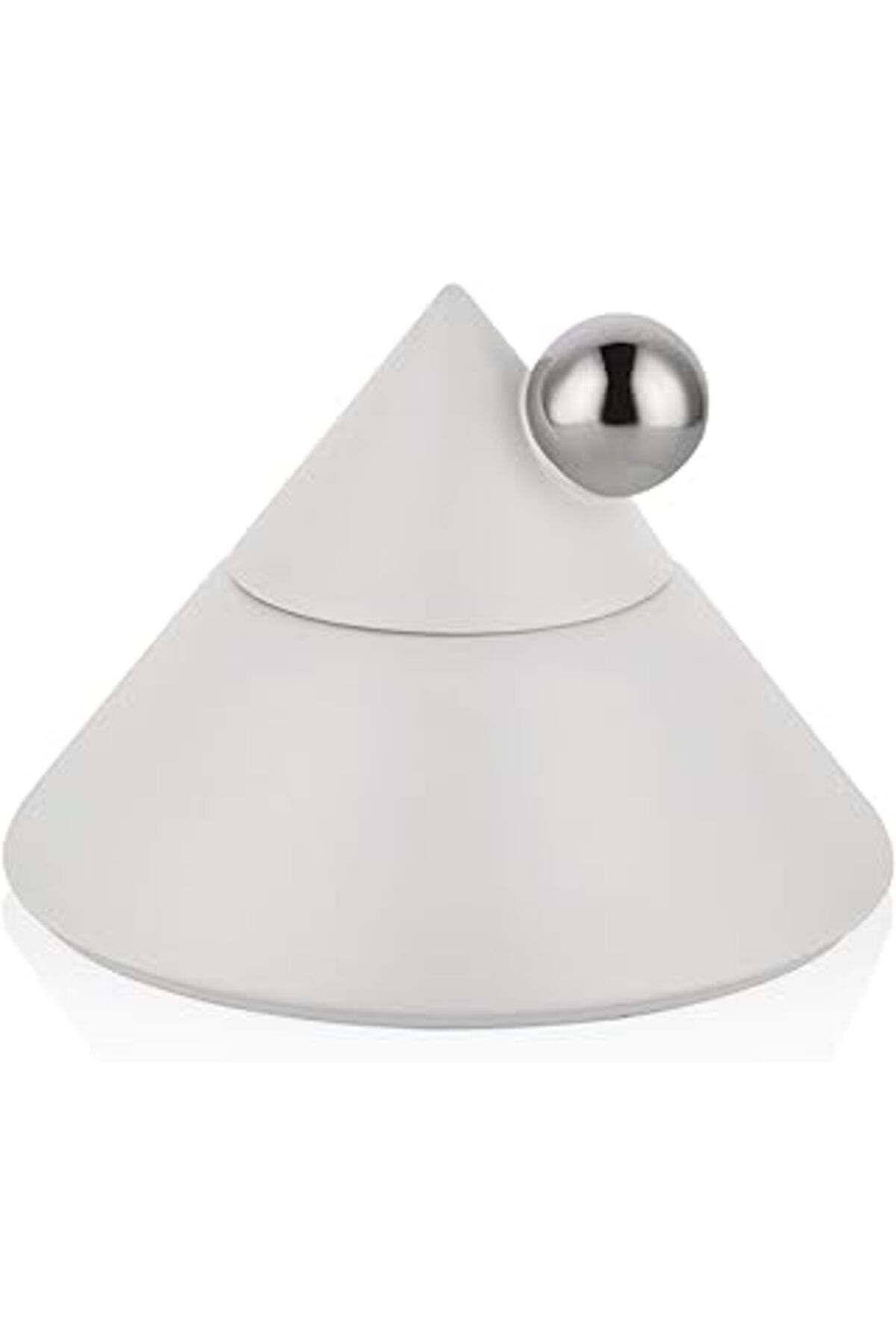 Mu Art Setabianca Stmh-013 Elite Deco Planet Beyaz Kapaklı Dekor 14X6X9Cm