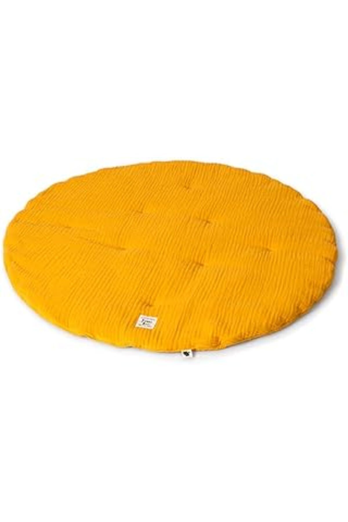 Pazarcan Funnababy Muslin Oyun Minderi, Marigold, Hardal, 110 X 110 Cm