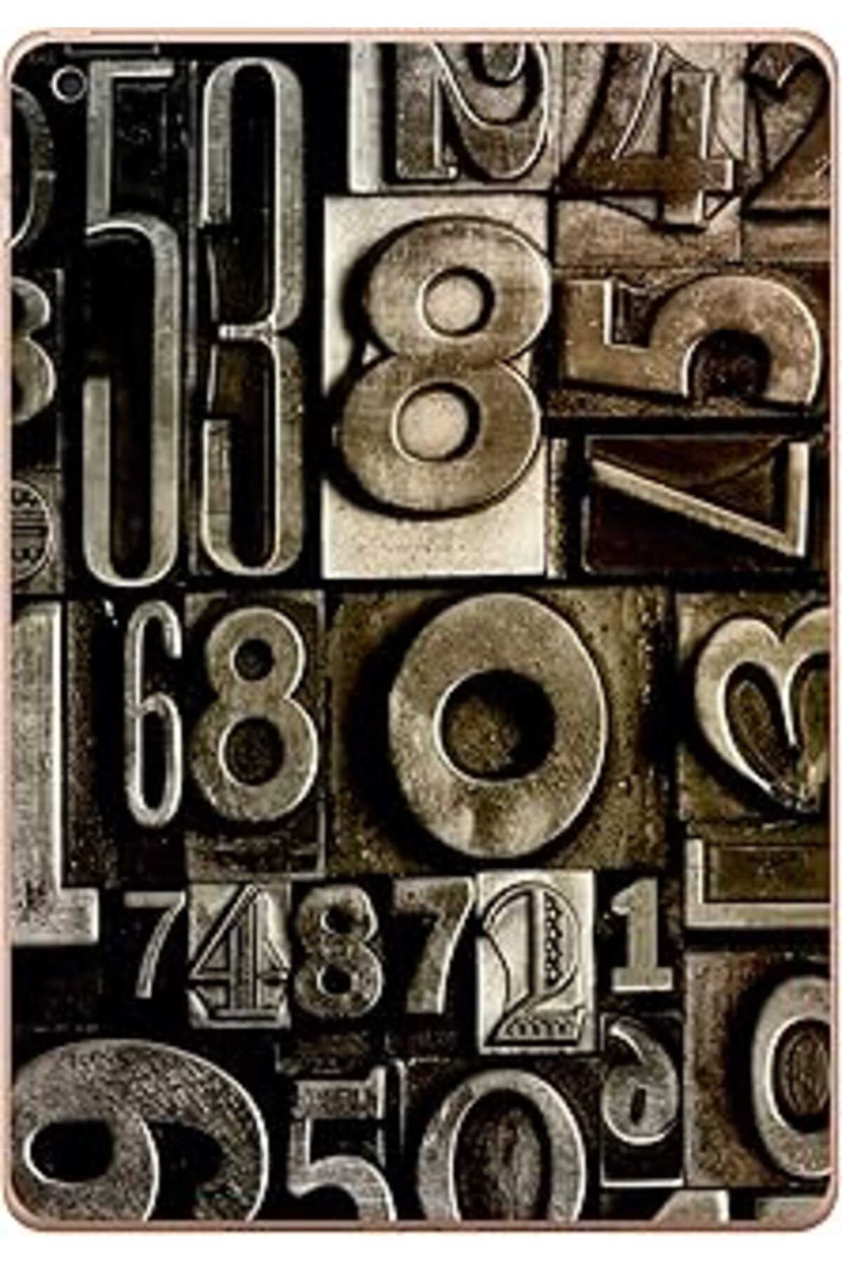 Mu Art Gogo Accessories Ipad 5. Nesil 2018 A1893 A1954 T015 Rakam Baskılı Silikon Kılıf