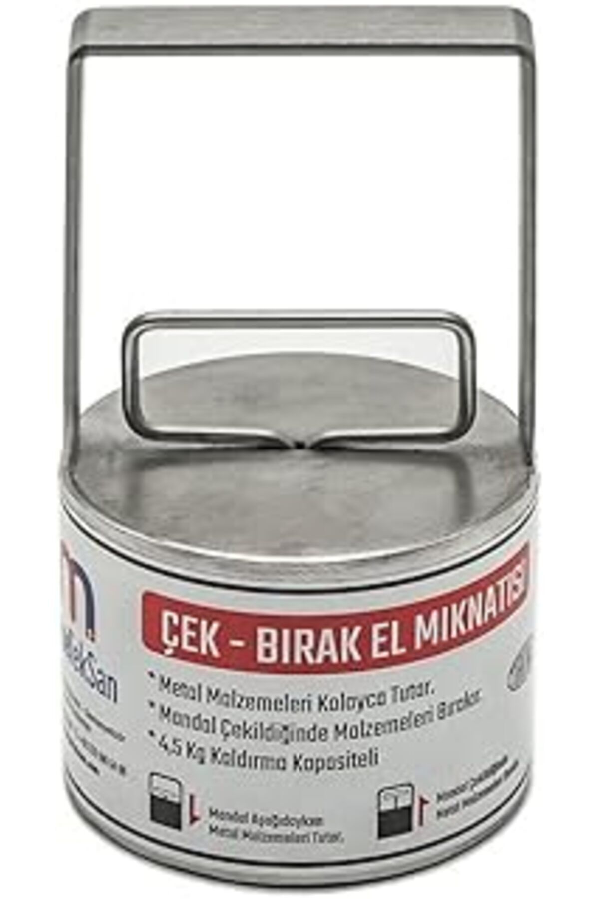 NETWORK ART MNS Magneteksan Çek - Bırak El Mıknatısı - Metal Toplayıcı Mıknatıs