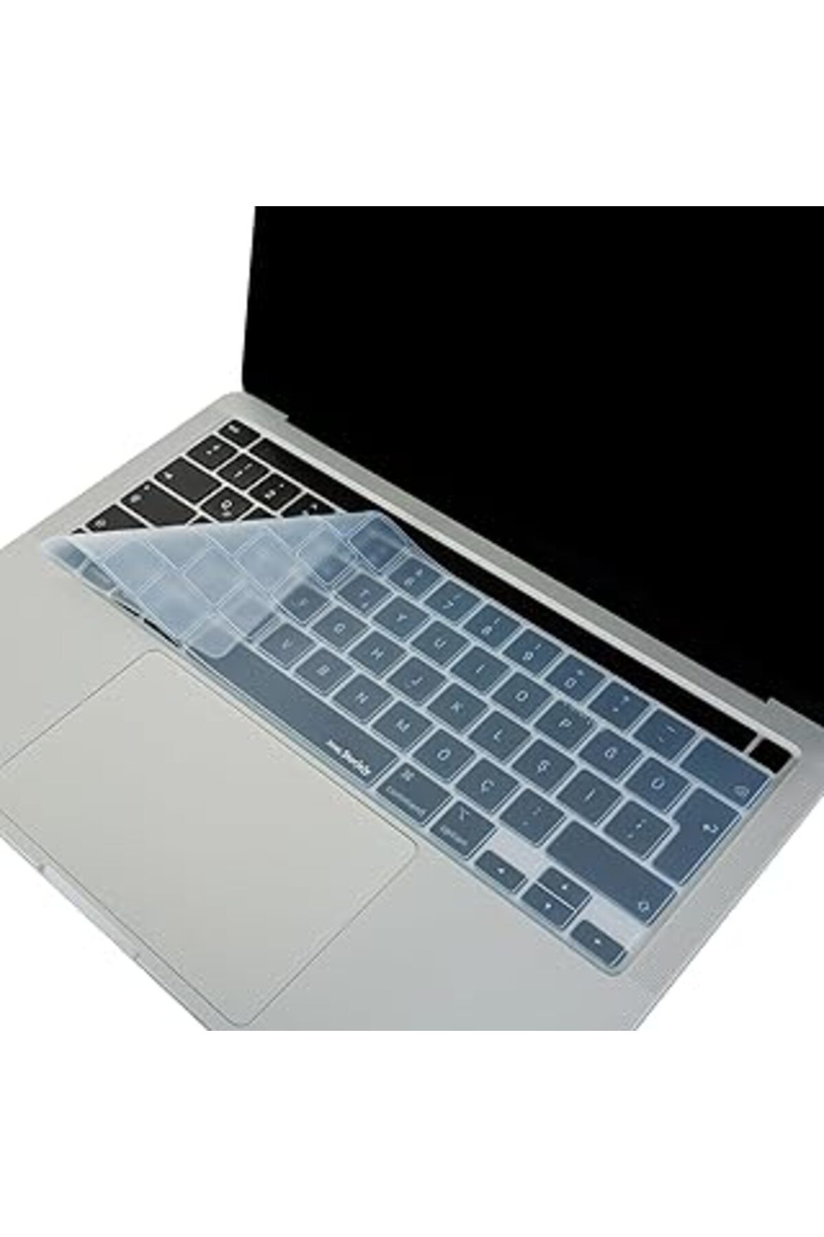 Mu Art Ahşap Mcstorey Macbook Pro Klavye Koruyucu (Türkçe Q) Touchbar'Lı A1706 A1989 A2159 A1707 A1990 Ile Uyuml