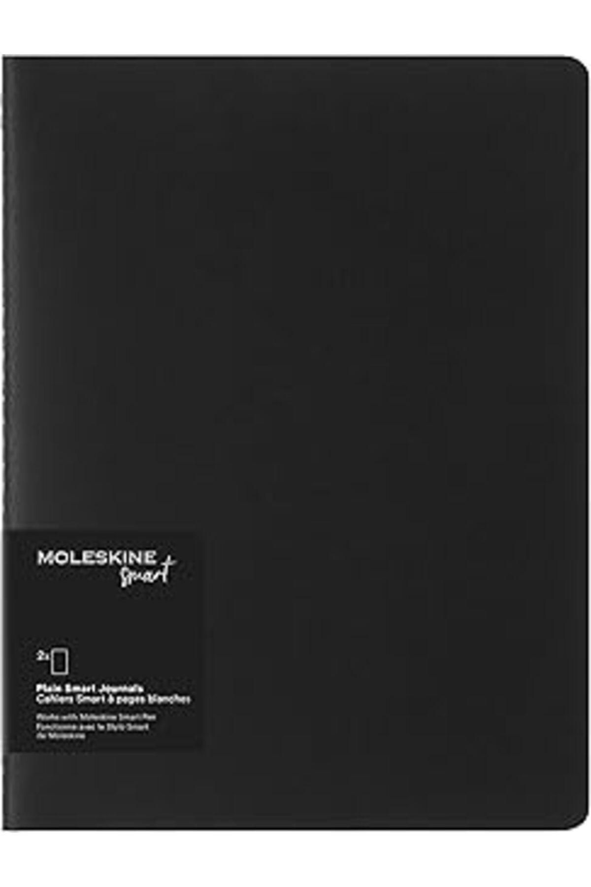 Mu Art Moleskine Smart Cahier Dergileri Beyaz Sayfalı 2'Li Dijital Kayık Seti, Kalem+ Ile Uyumlu, Karton K