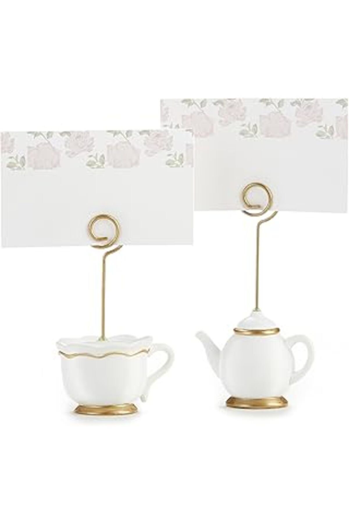 Mu Art Ahşap Kate Aspen, Yer Kartı Tutucuları, Çay Vakti Tuhaflığı, Çaydanlık Ve Çay Fincanı, Servis Kartları Da