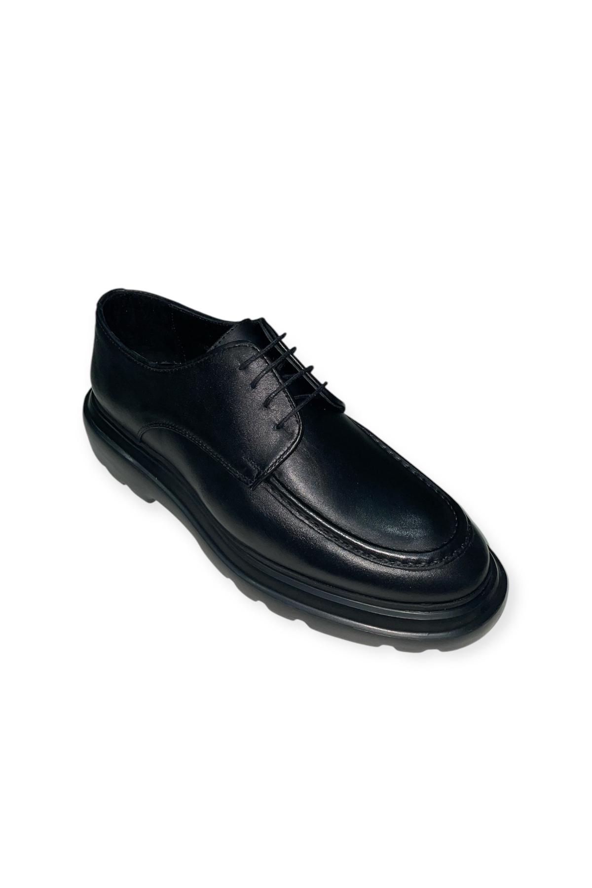 şık kundura  ÖZEL ÜRETİM EL İŞÇİLİĞİ İÇ DIŞ HAKİKİ DERİ EVA TABAN ERKEK AYAKKABI - Görsel 2