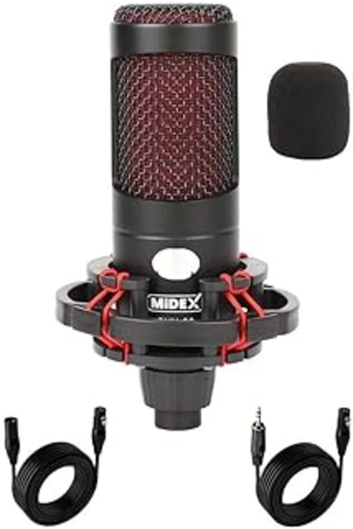 Pazarcan Midex Cxn-30 Condenser +48V Stüdyo Ses Kayıt Mikrofonu