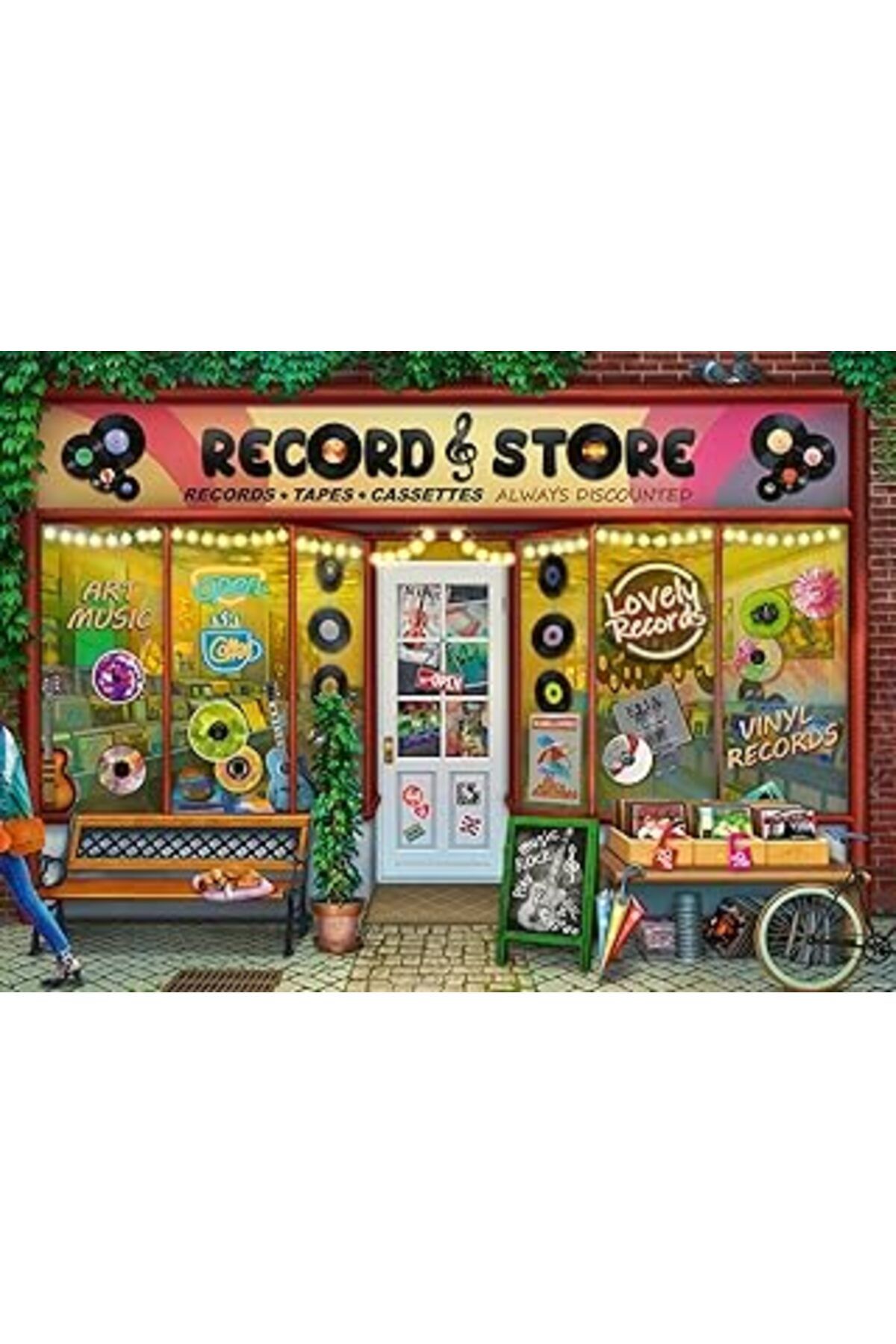 Mu Art Ravensburger 1000 Parçalı Puzzle Plakçı, Yapboz