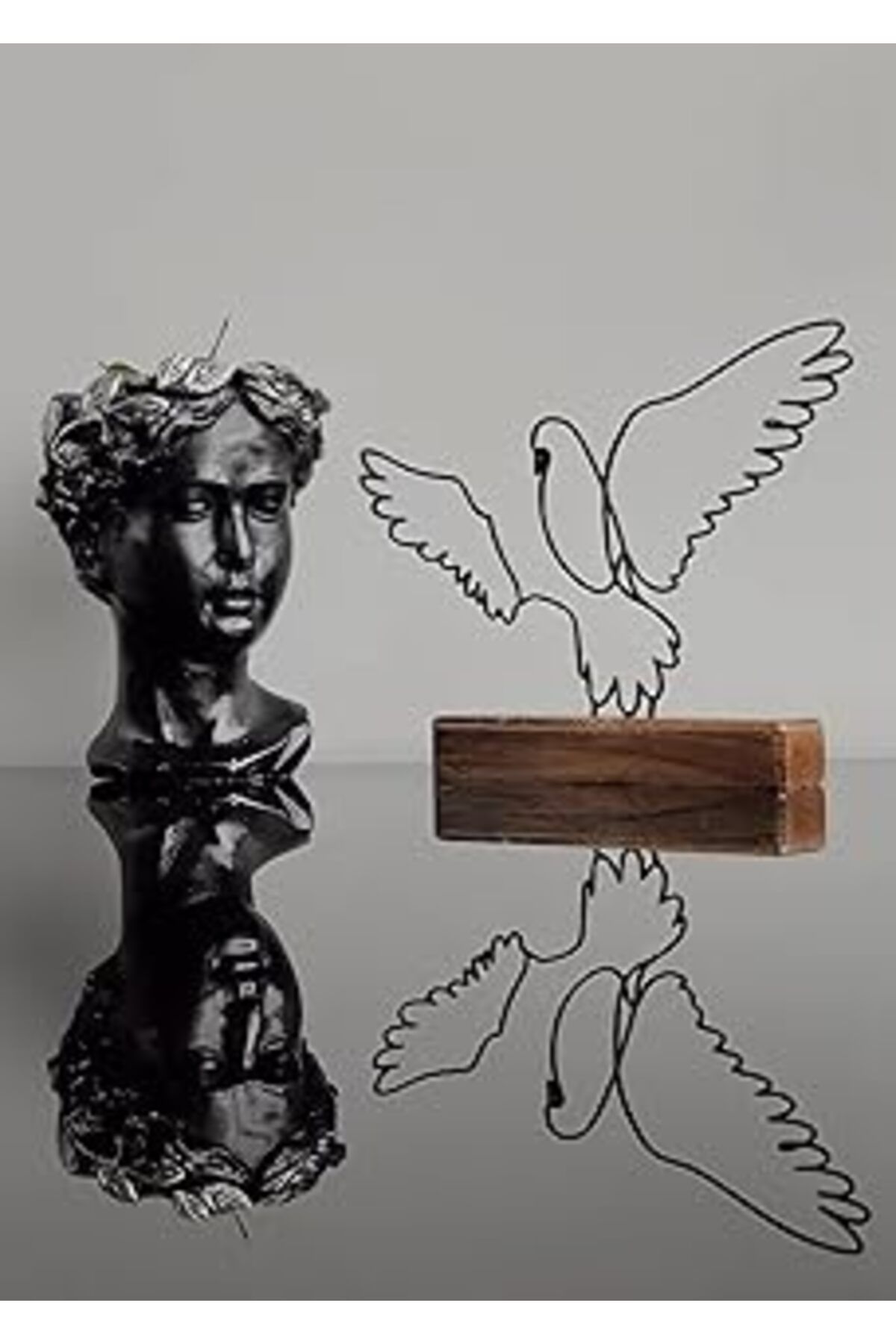 Mu Art Rumiart Dekoratif Obje - Uçan Güvercin