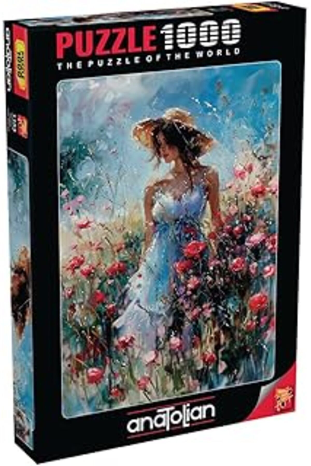 Pazarcan Anatolian Puzzle - Gelincik / 1000 Parça Puzzle, #1184