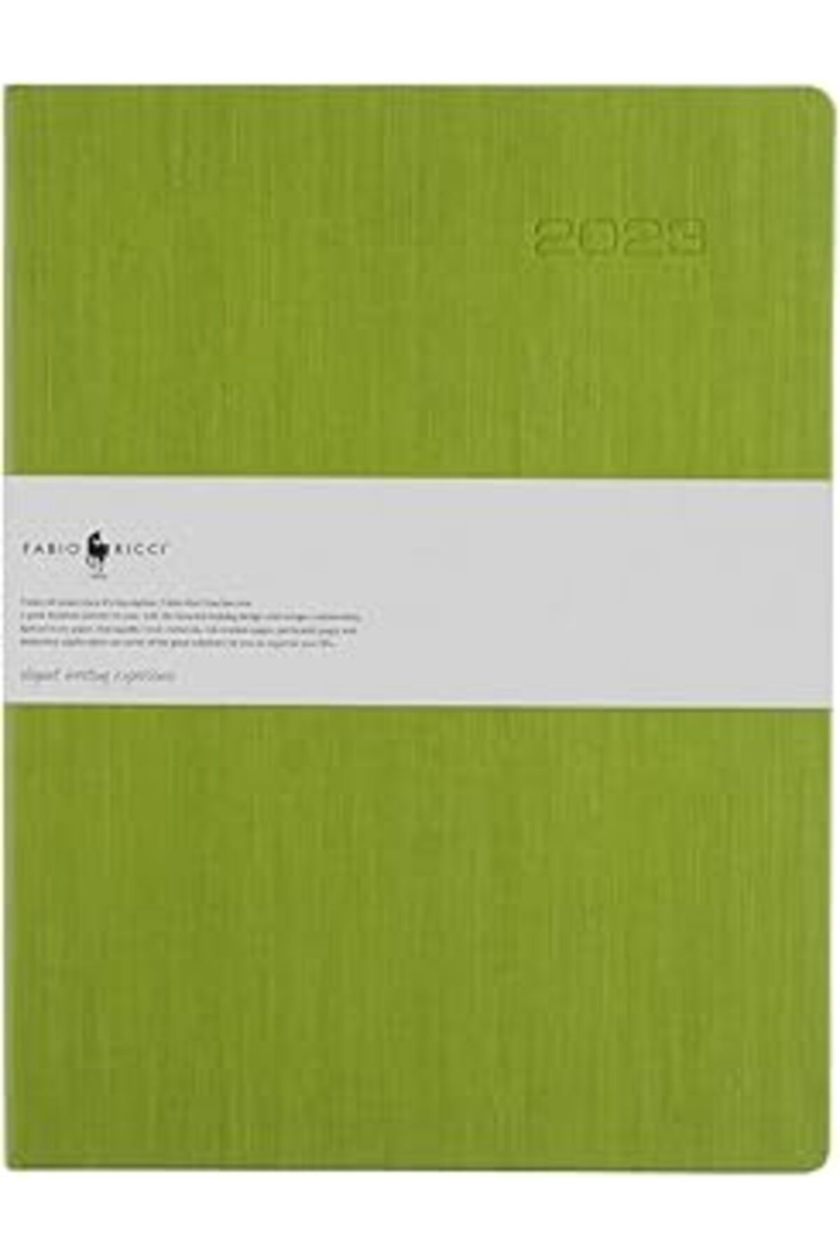 Mu Art Fabio Ricci 19X25Cm Lepidus Fıstık Yeşili Yıllık Planlı Defter 1035-2023