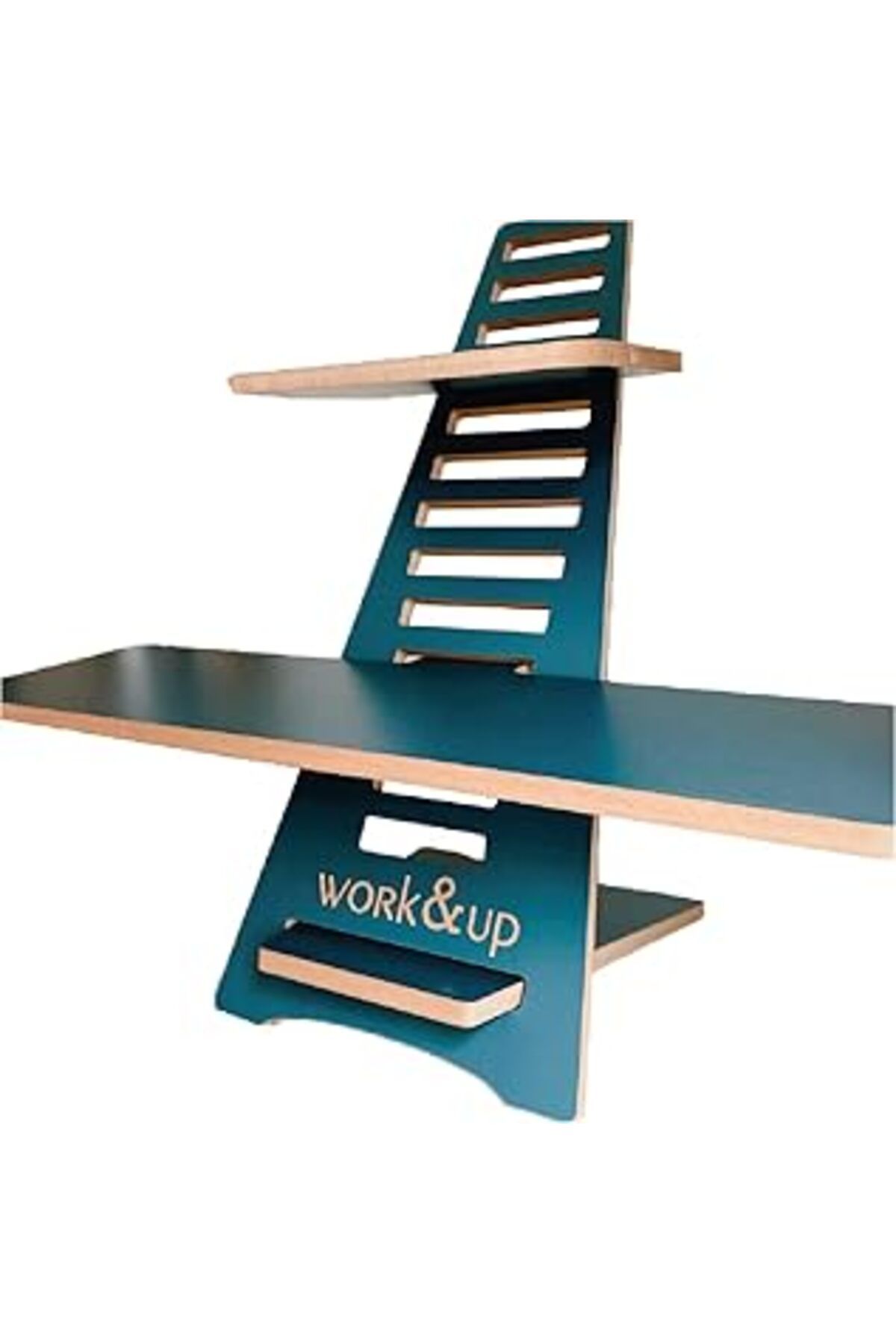 Mu Art Work & Up Trendy Modüler Laptop Standı (Alaska Mavi)